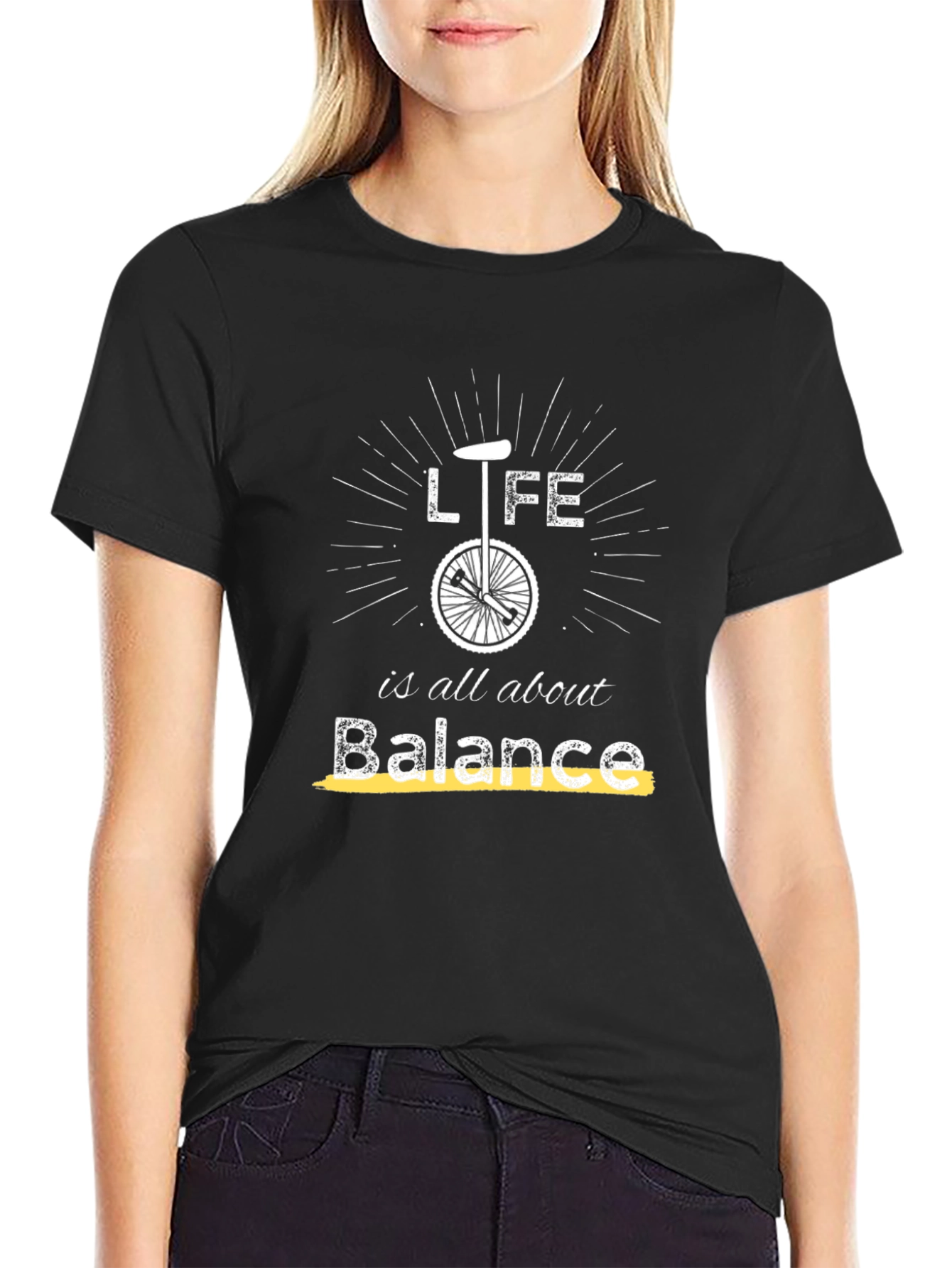 Life is All About Balance Graphic Tee