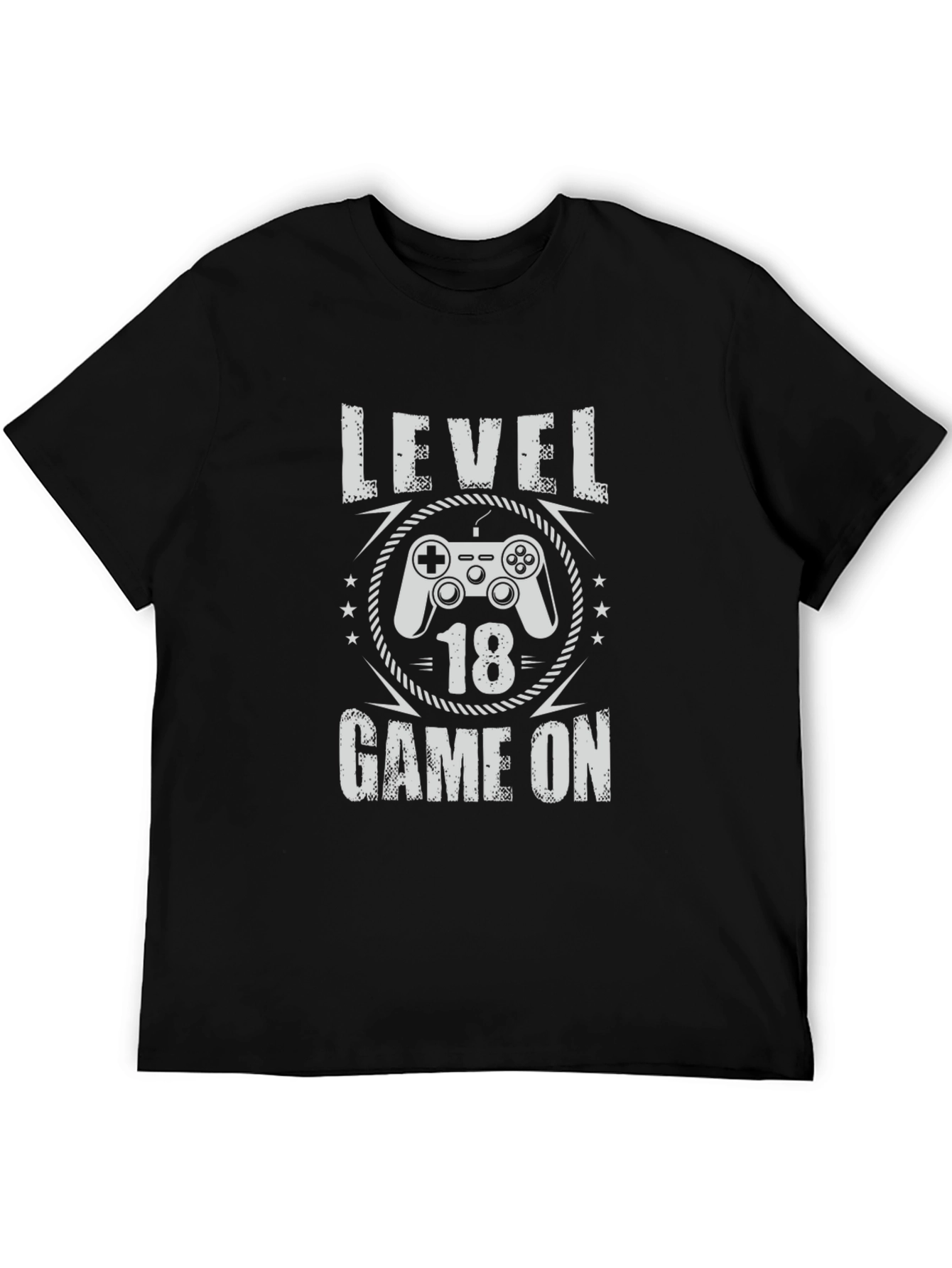 Level 18 Game On Graphic T-Shirt