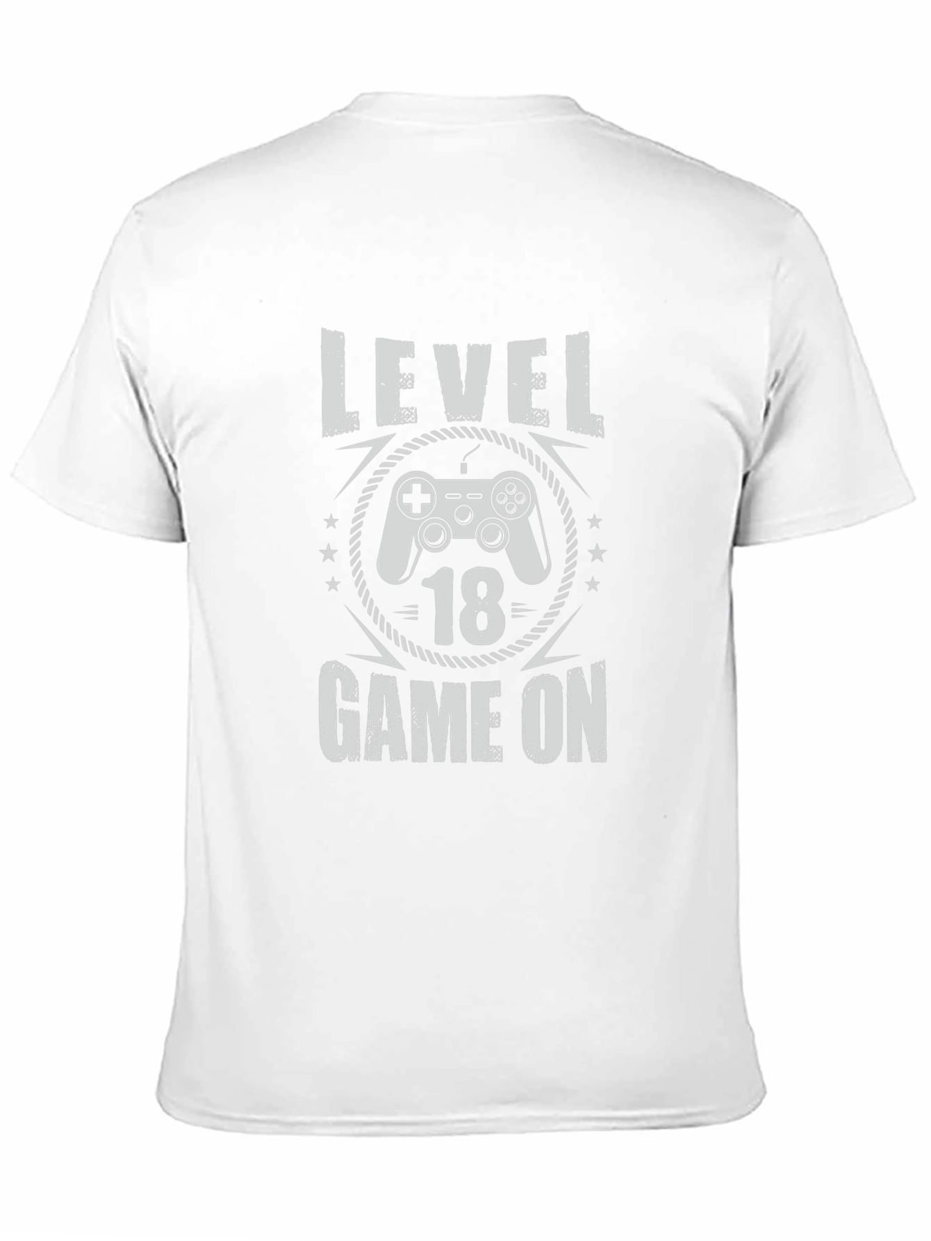 Level 18 Game On Graphic T-Shirt
