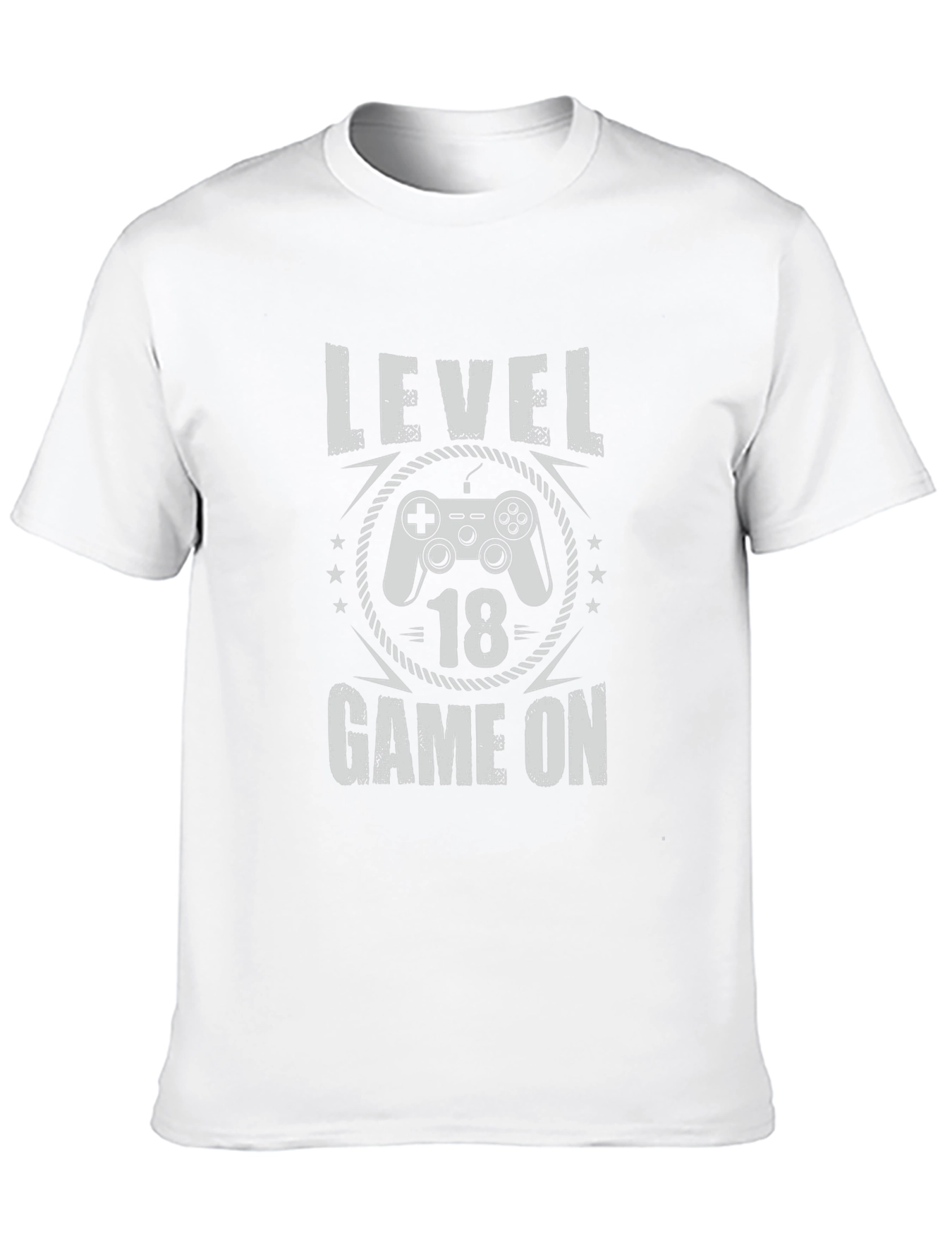 Level 18 Game On Graphic T-Shirt