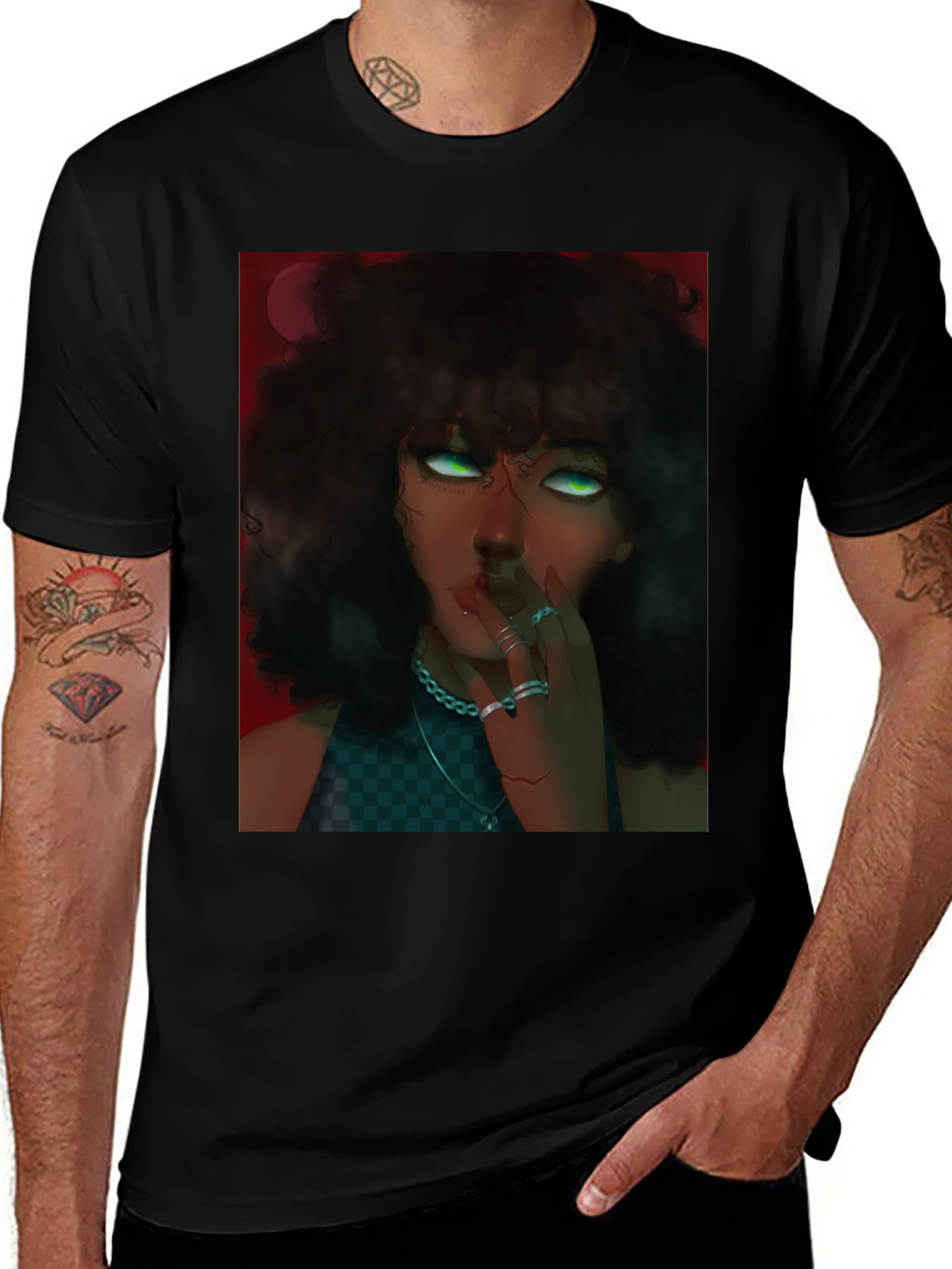Mystic Green Eyes T-Shirt