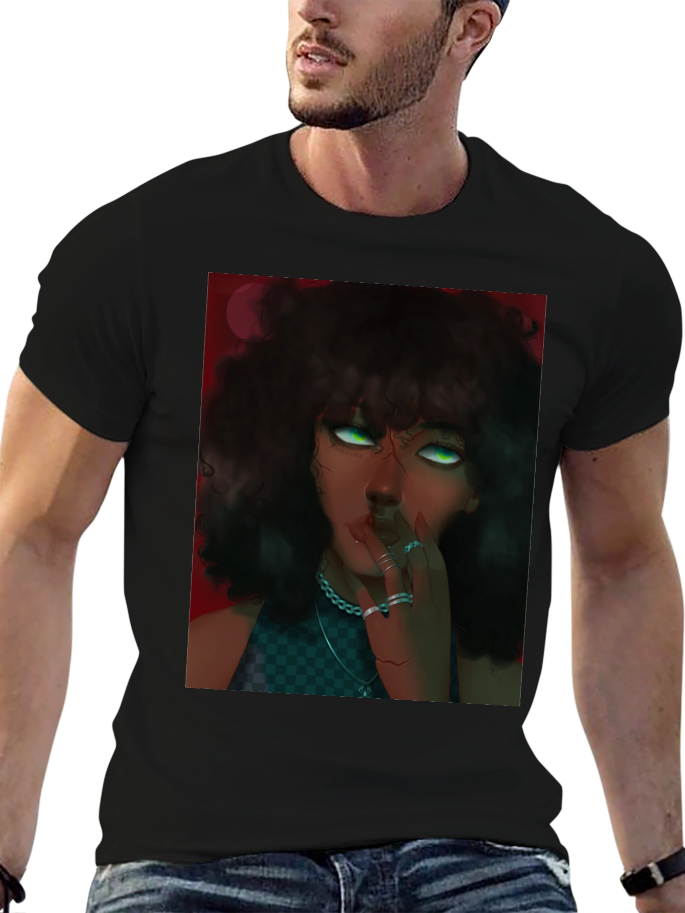 Mystic Green Eyes T-Shirt