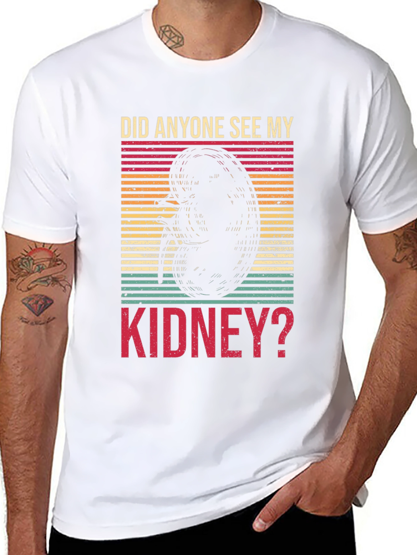 Did Anyone See My Kidney? Novelty Graphic Tee