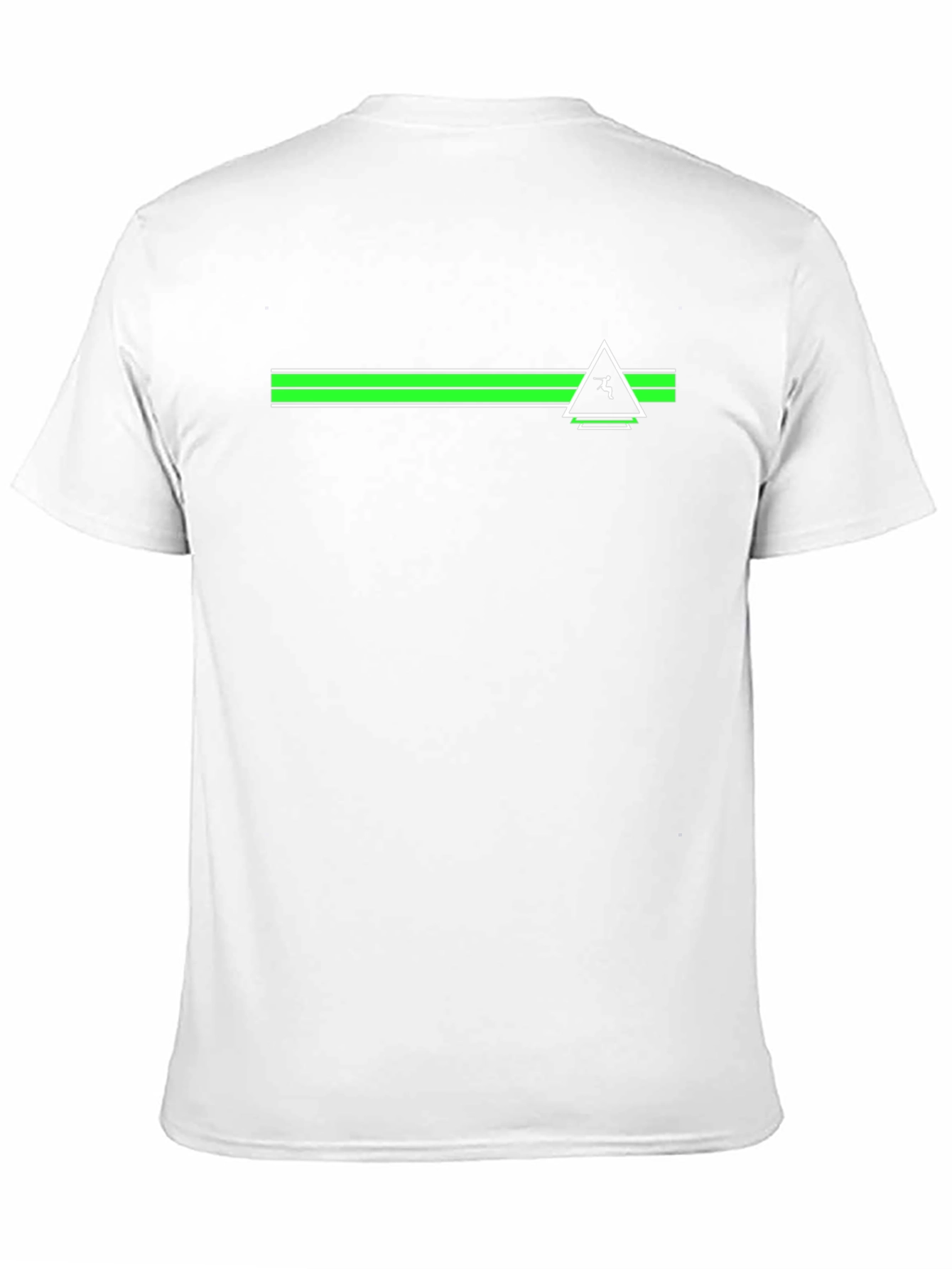 Modern Geometric Black T-Shirt