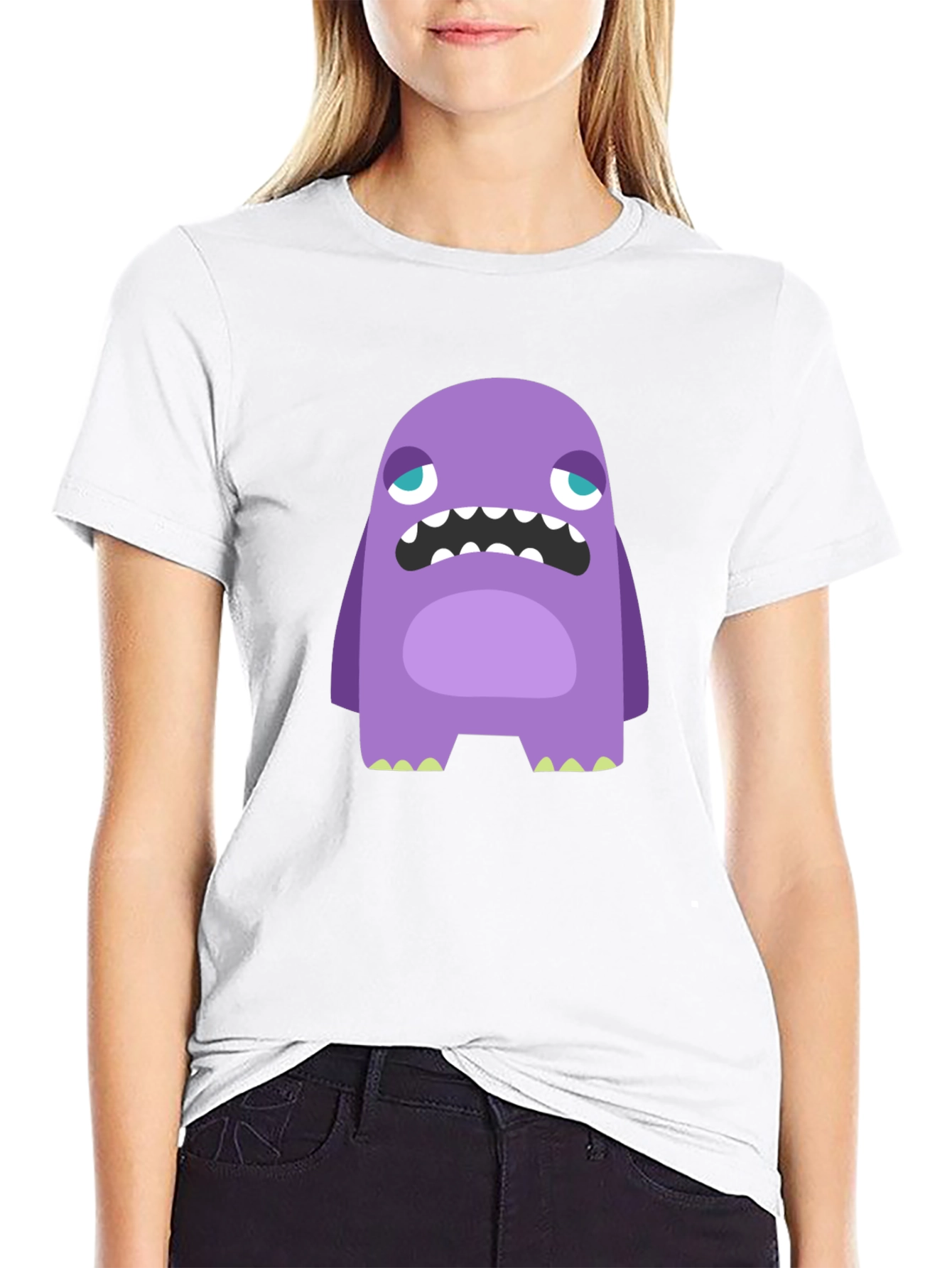 Monster Graphic Tee - Funny Cartoon Creature Shirt