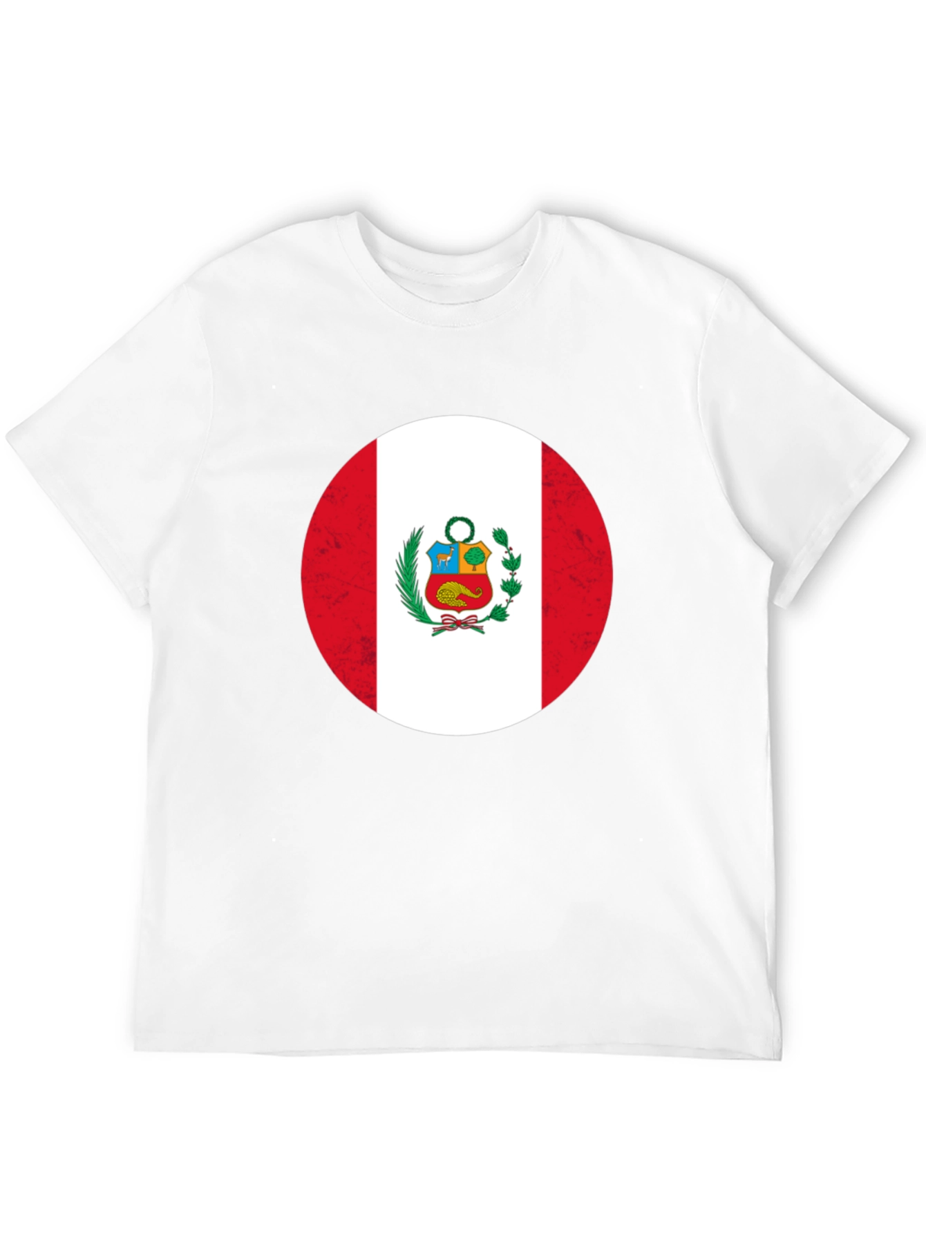 Peru Flag T-Shirt - Black Patriotic Tee