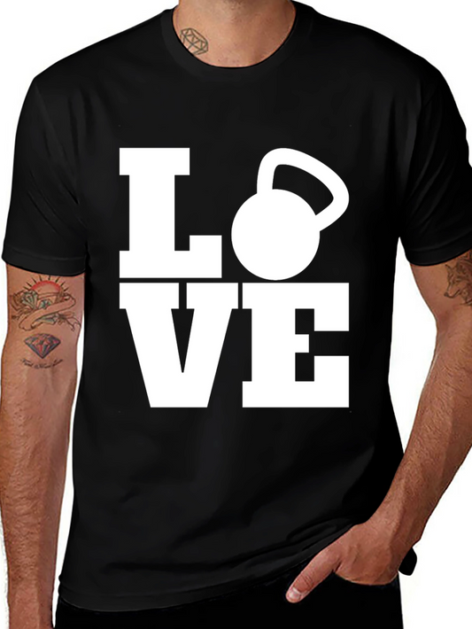 Love Kettlebell T-Shirt - Fitness Gym Workout Tee