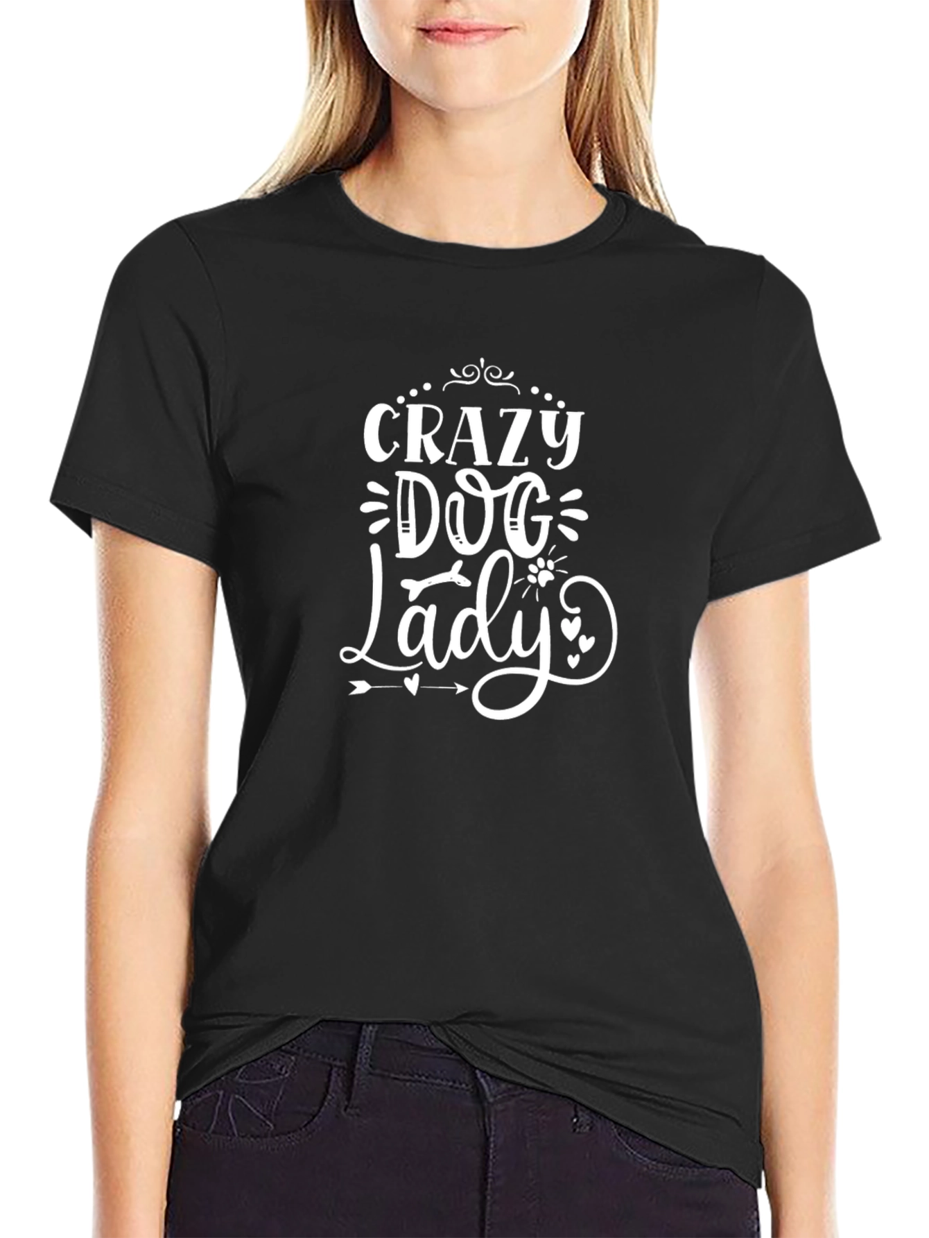 Crazy Dog Lady Graphic Tee - Unisex
