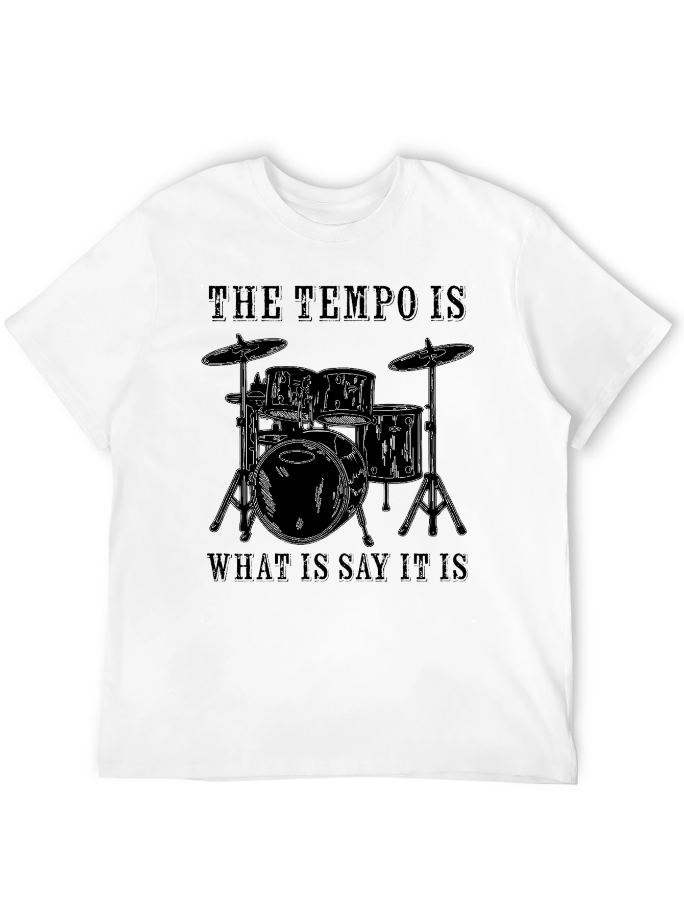Drummer Tempo Graphic T-Shirt