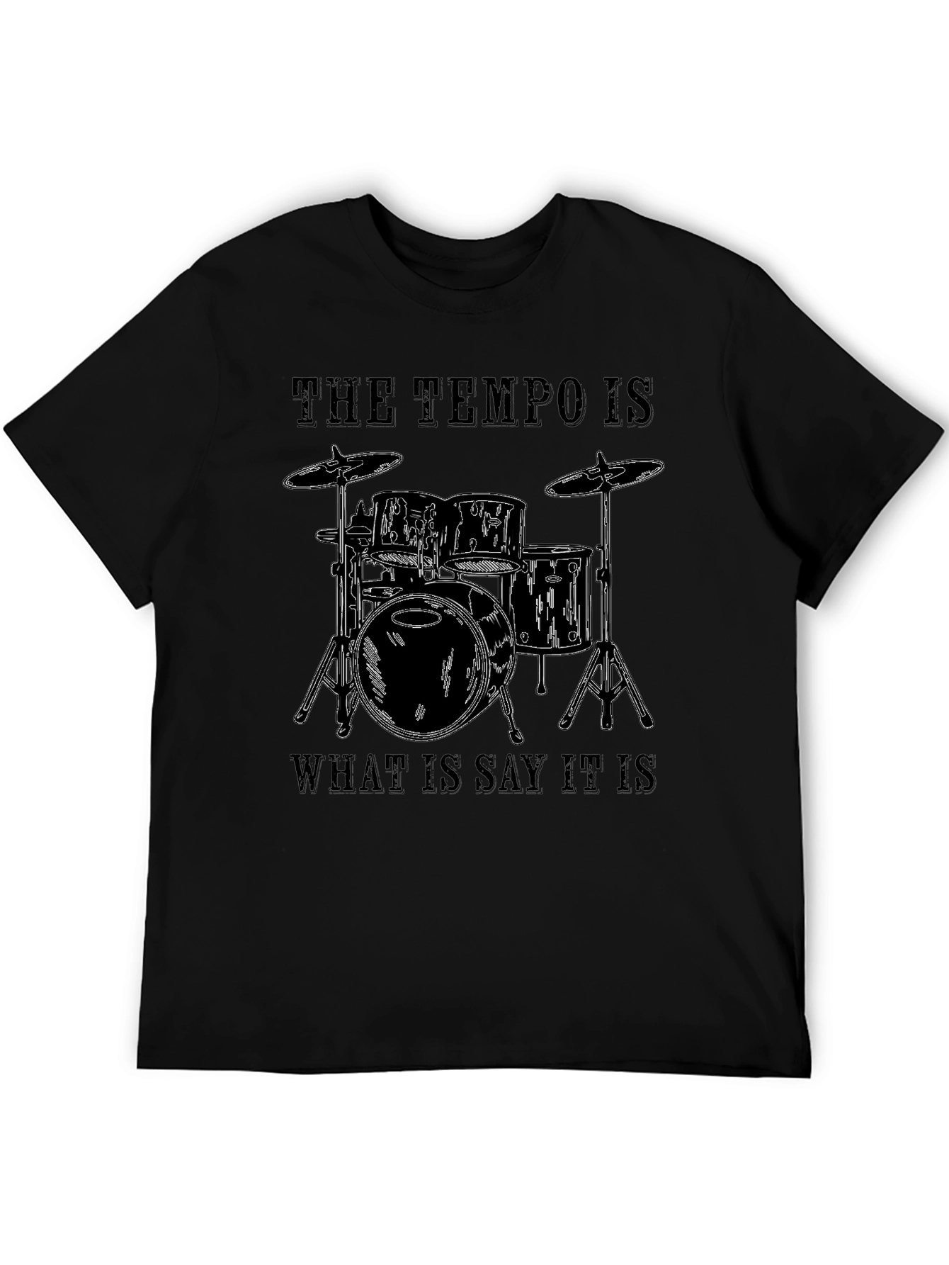 Drummer Tempo Graphic T-Shirt