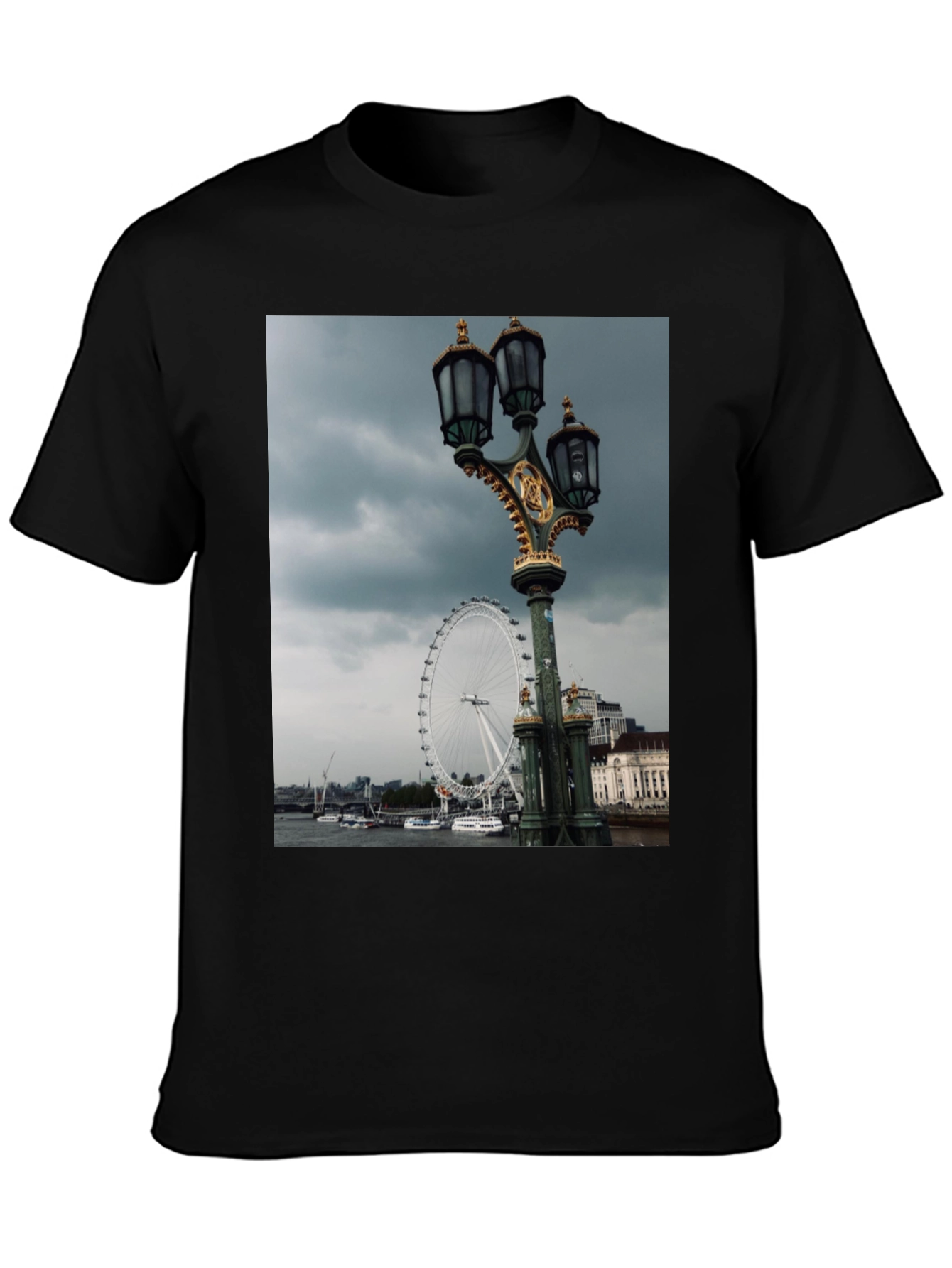 London Eye T-Shirt - Cityscape Graphic Tee