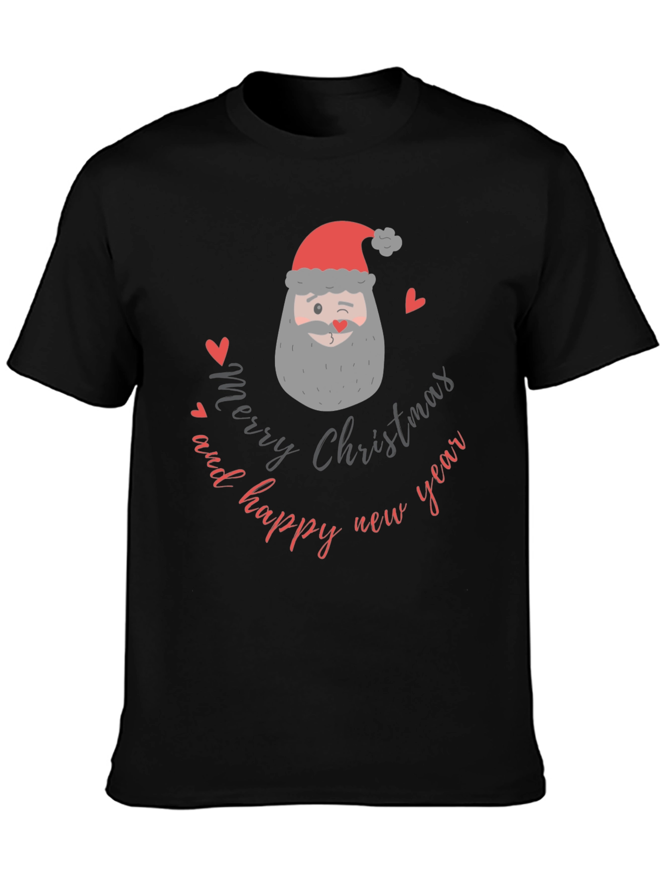 Merry Christmas & Happy New Year Graphic Tee