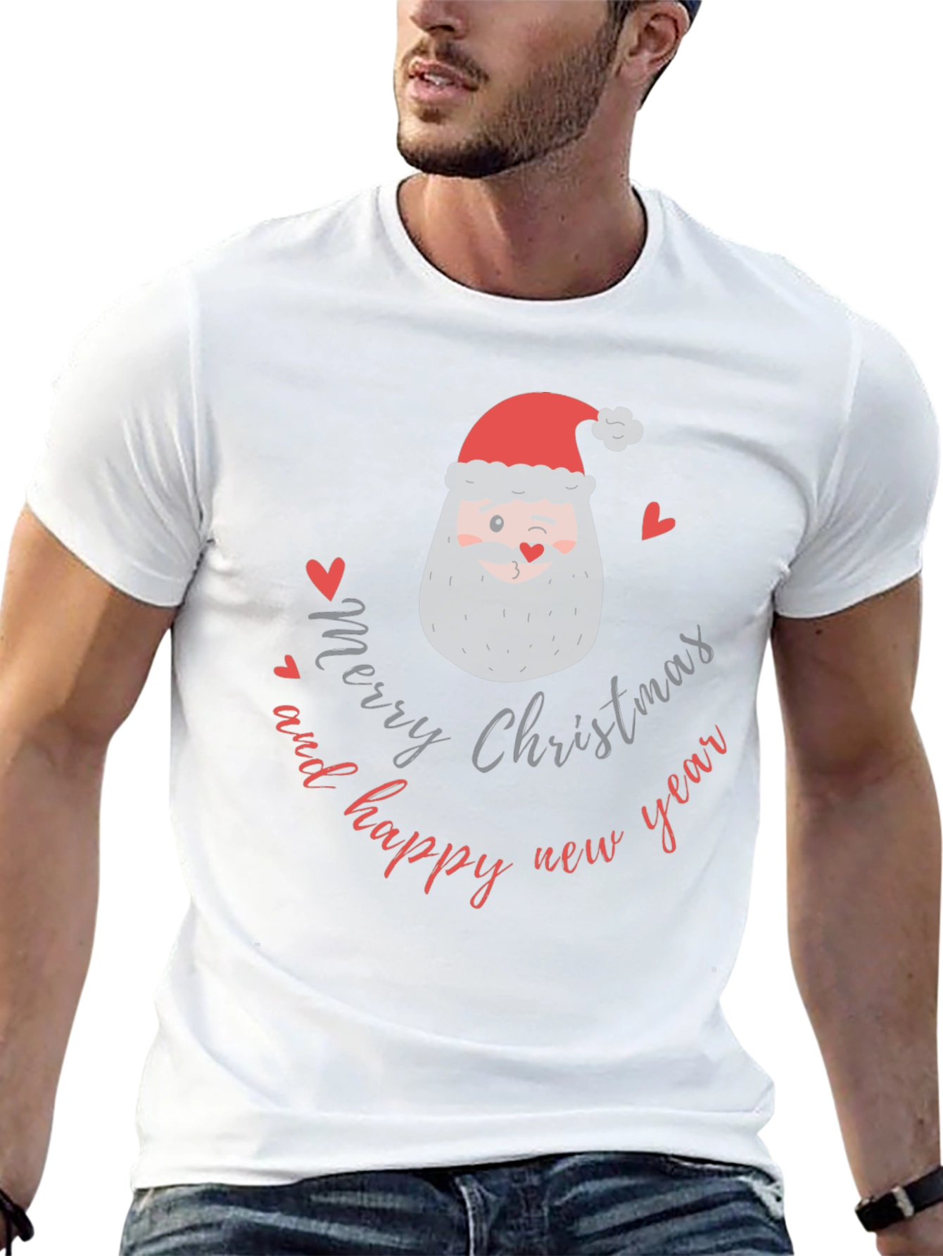 Merry Christmas & Happy New Year Graphic Tee
