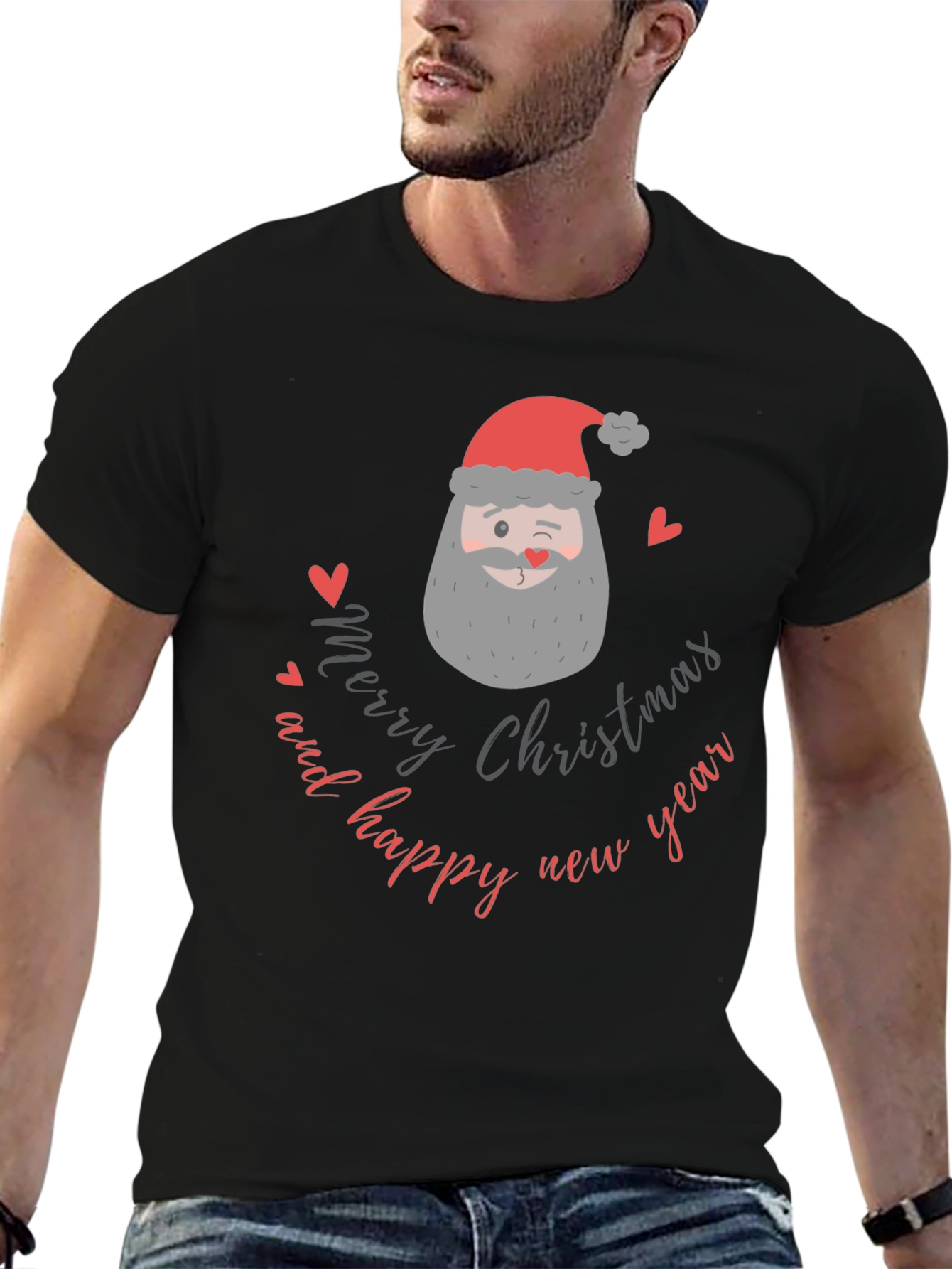 Merry Christmas & Happy New Year Graphic Tee