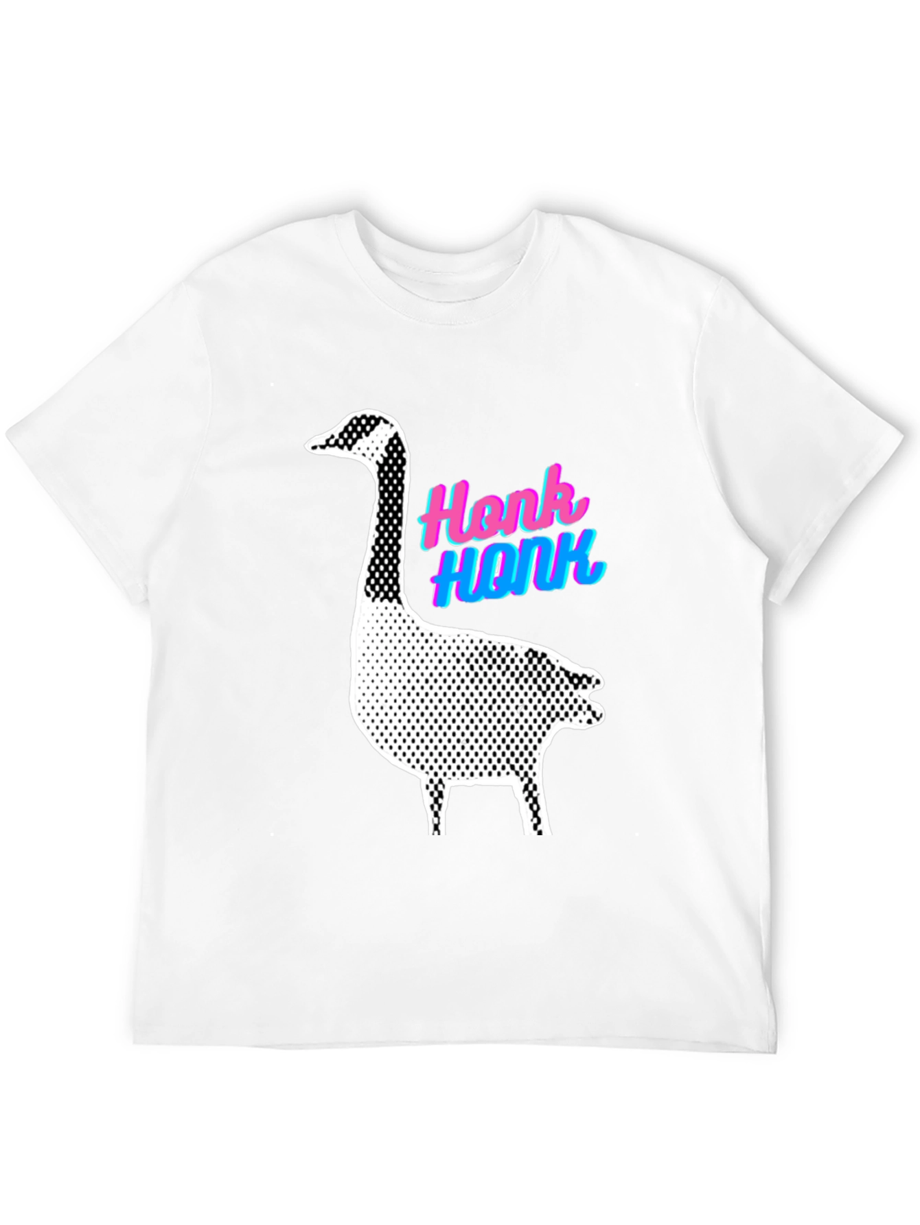 Honk Goose Graphic Tee - Quirky Animal Lover Shirt