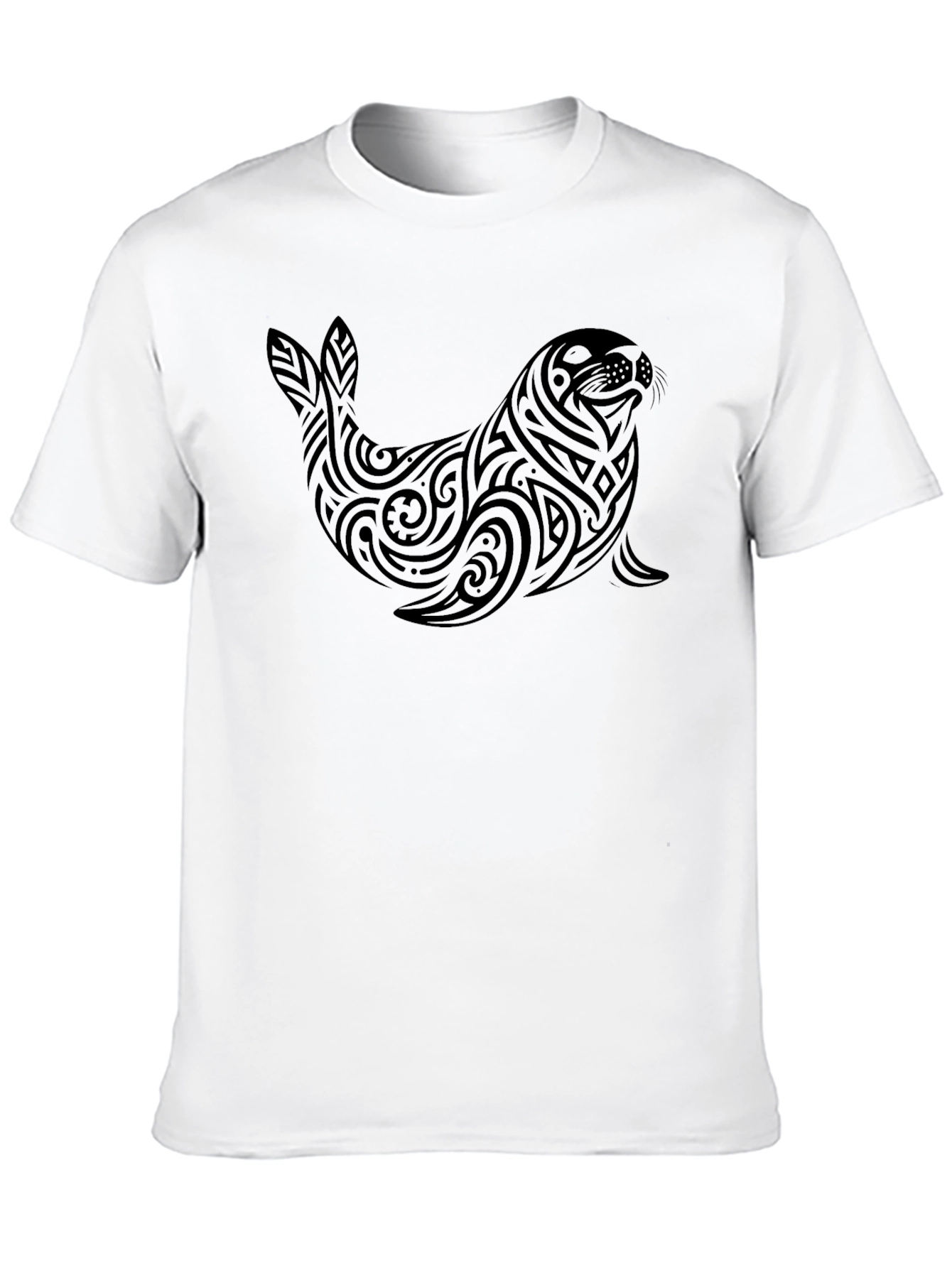 Tribal Seal T-Shirt - Black Graphic Tee
