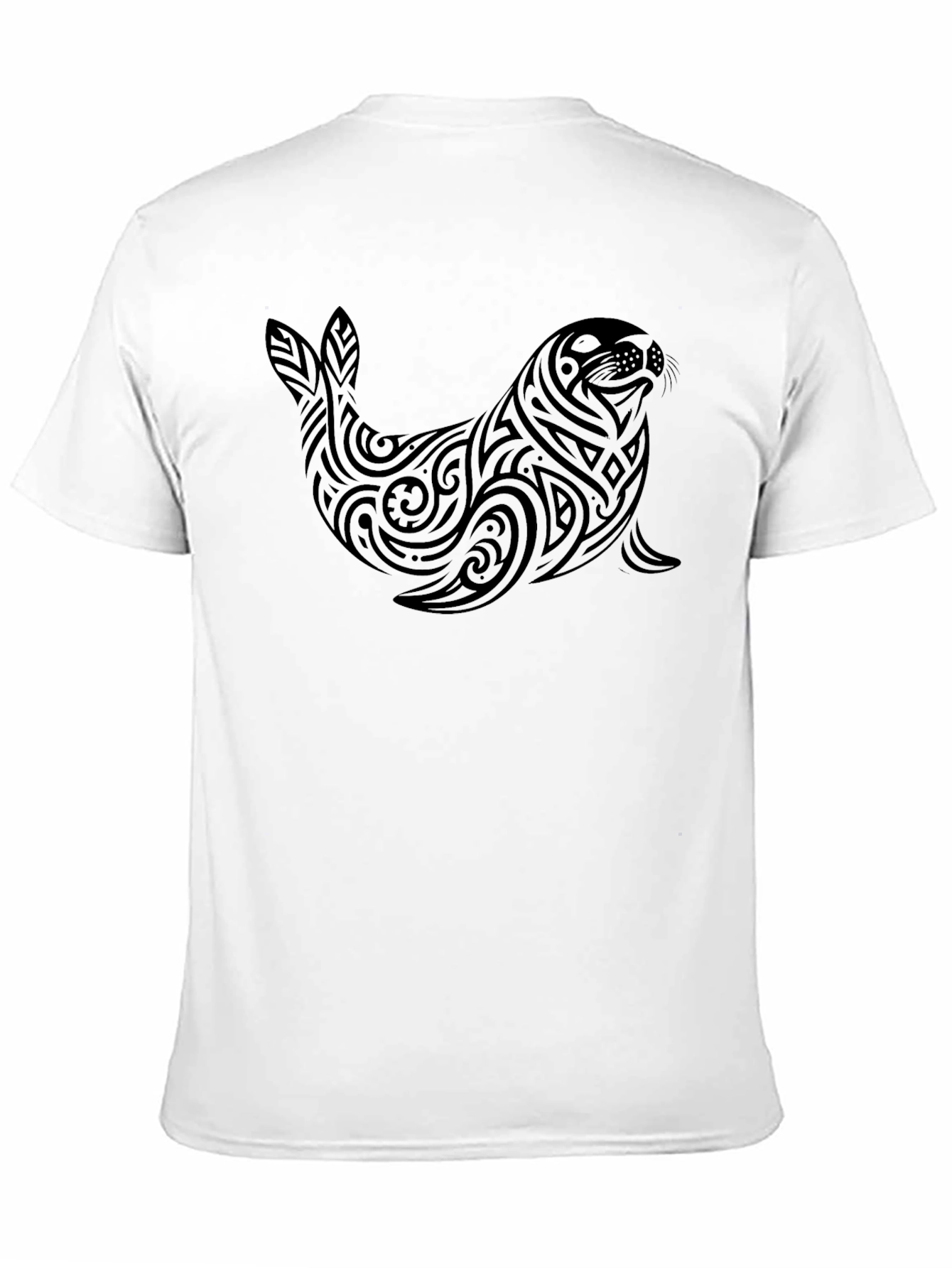 Tribal Seal T-Shirt - Black Graphic Tee
