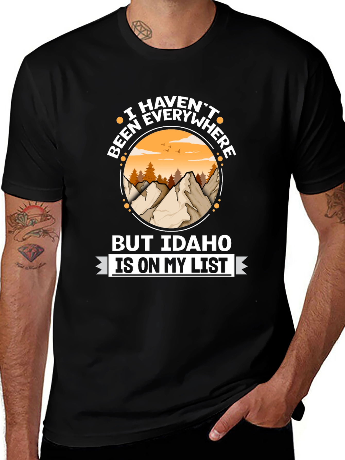 Idaho Travel T-Shirt - Adventure Awaits!