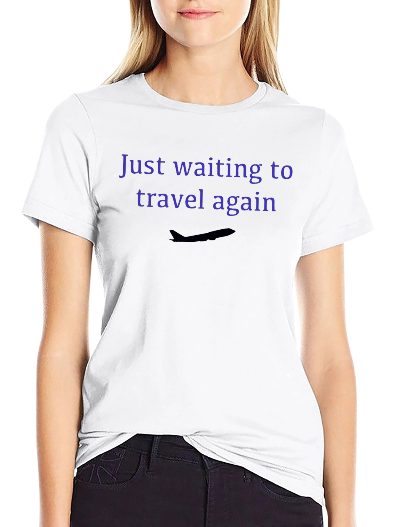 Travel Lovers T-Shirt - Just Waiting To Travel Again