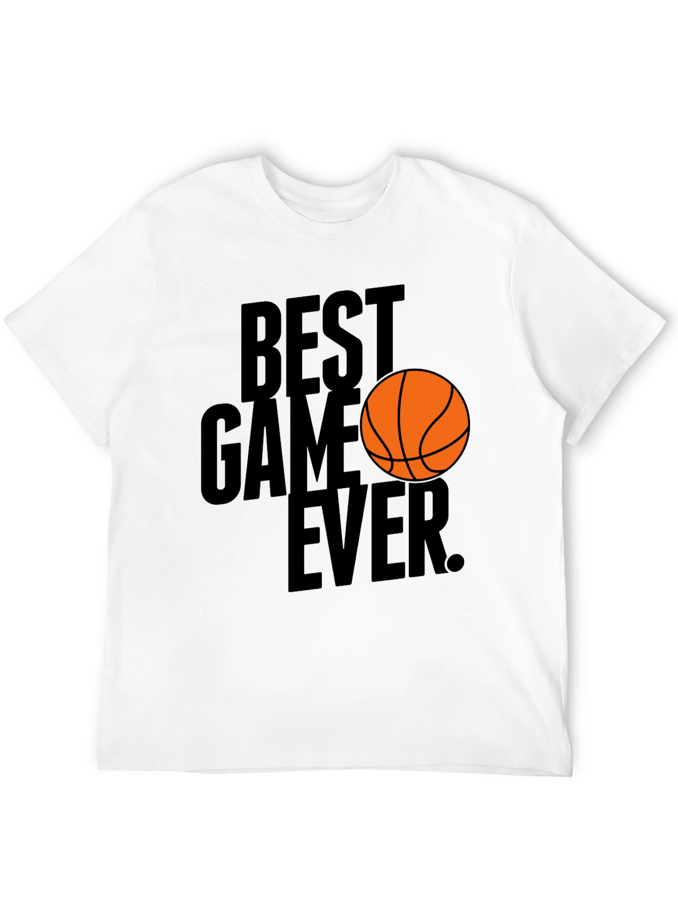 Best Game Ever Basketball Graphic T-Shirt