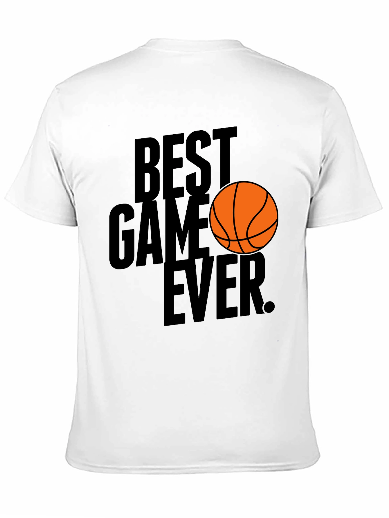 Best Game Ever Basketball Graphic T-Shirt