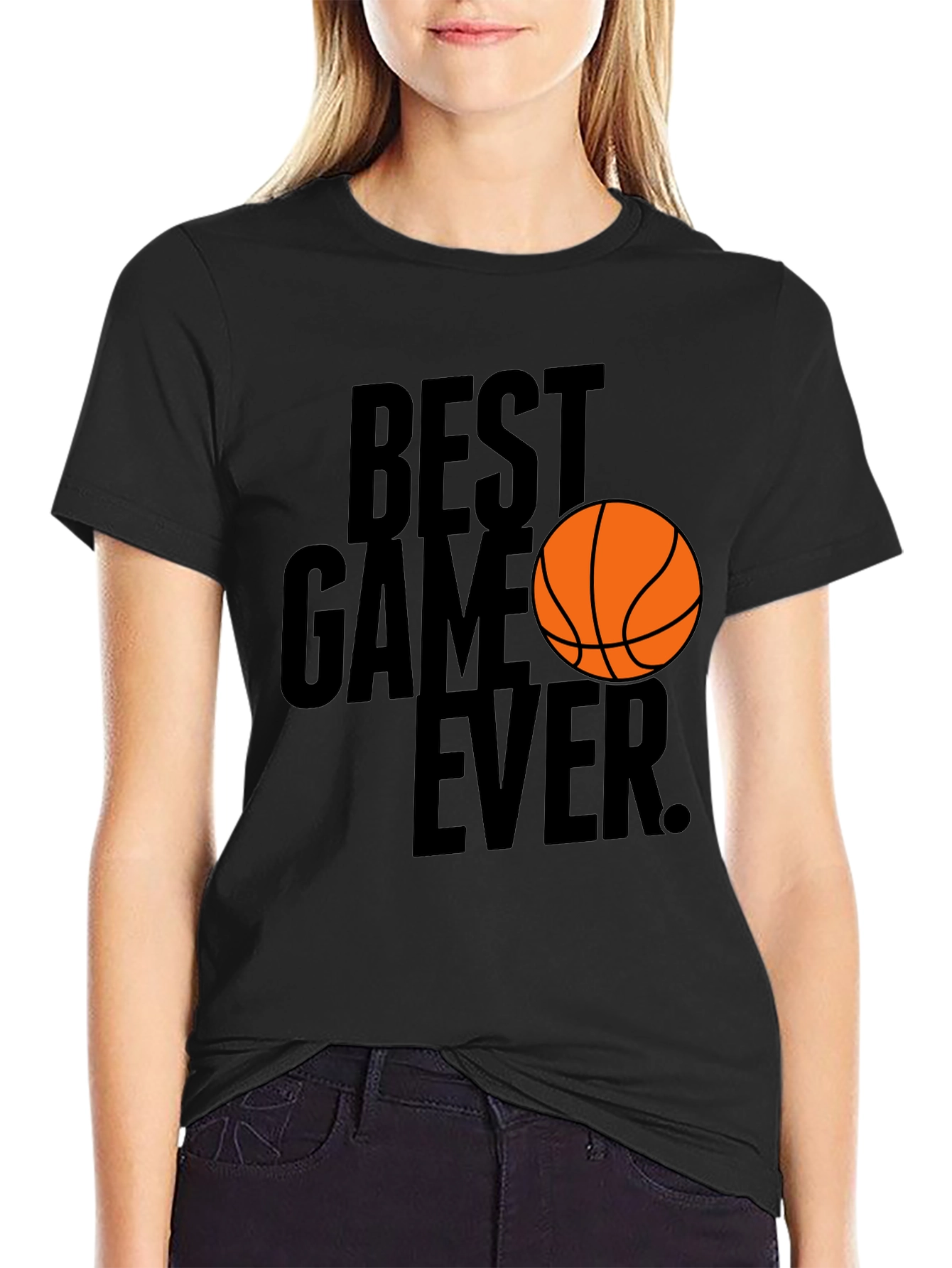 Best Game Ever Basketball Graphic T-Shirt