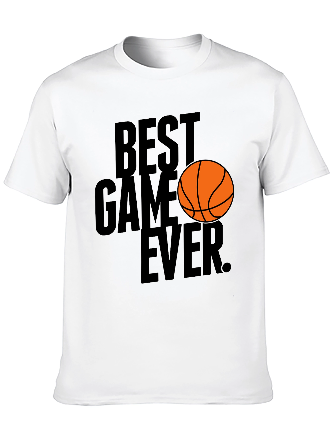 Best Game Ever Basketball Graphic T-Shirt