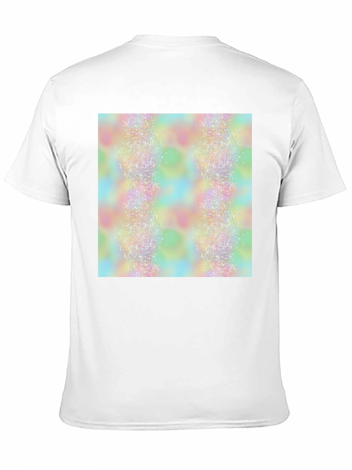 Sparkle Pattern Black T-Shirt