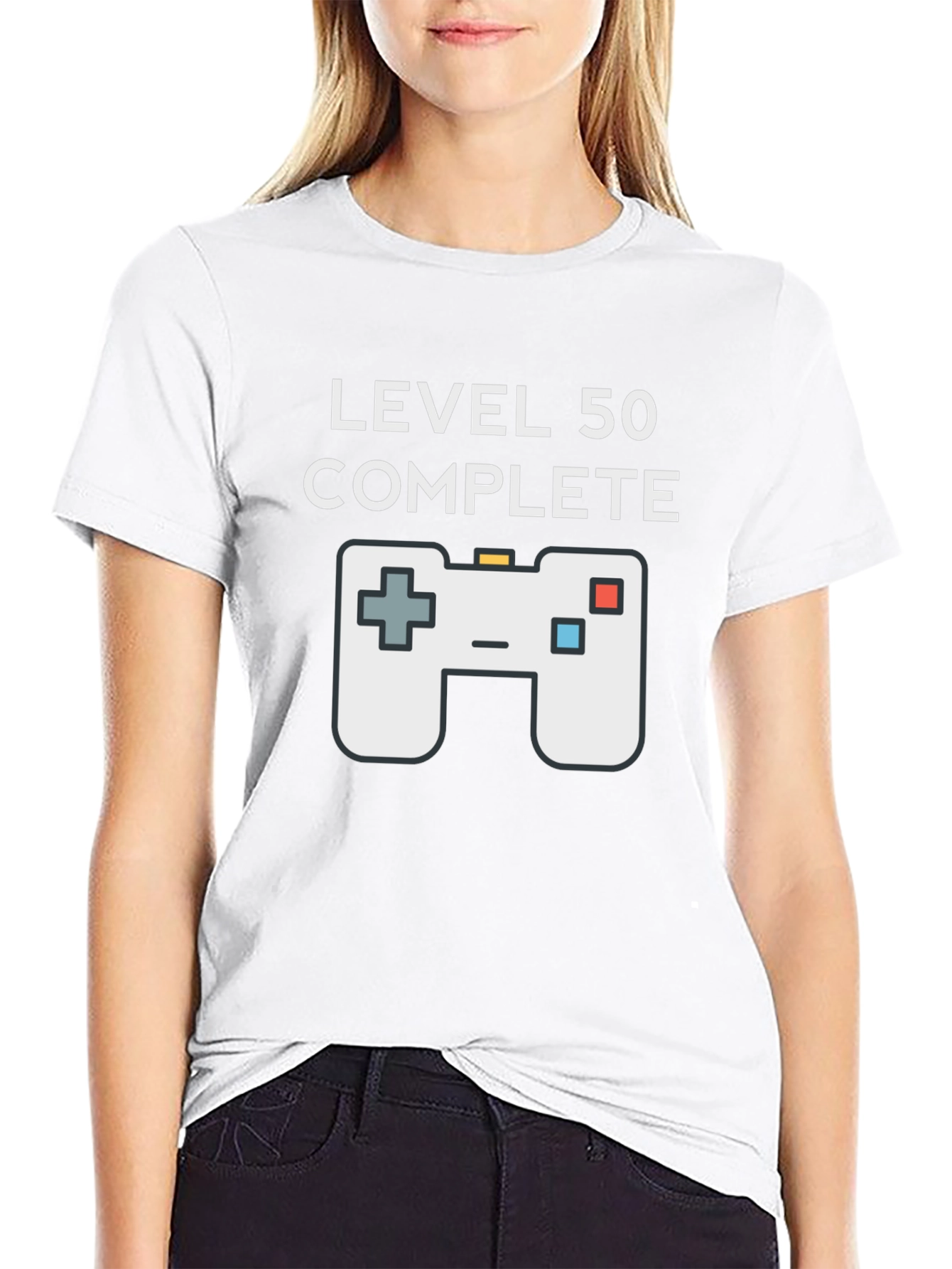 Level 50 Complete Gamer T-Shirt - Black