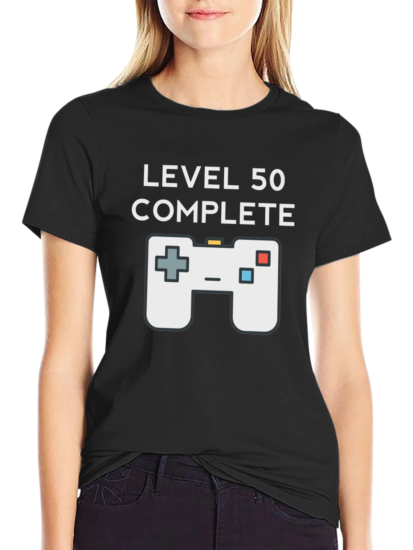 Level 50 Complete Gamer T-Shirt - Black