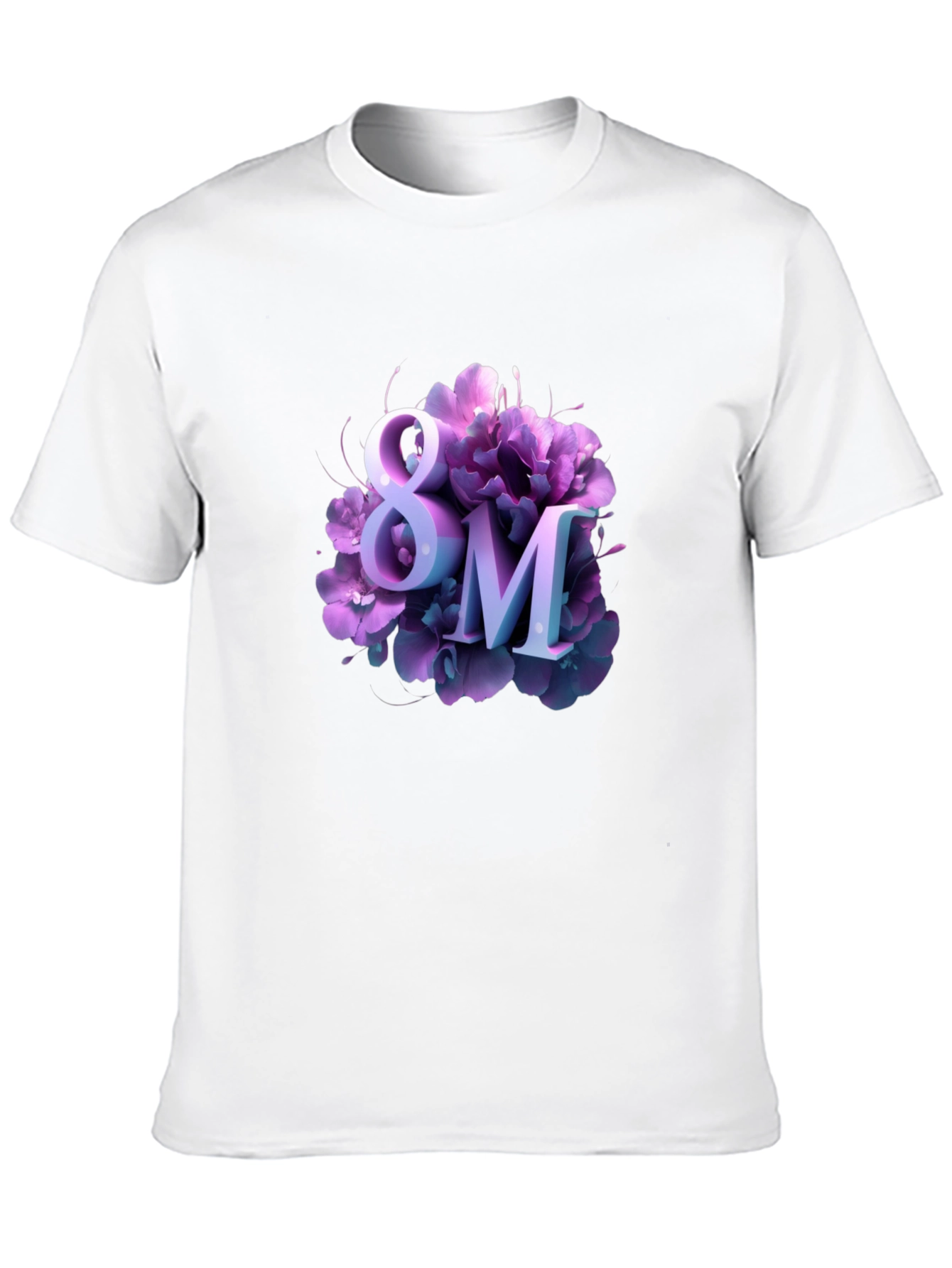 Womens Day 8M Floral T-Shirt