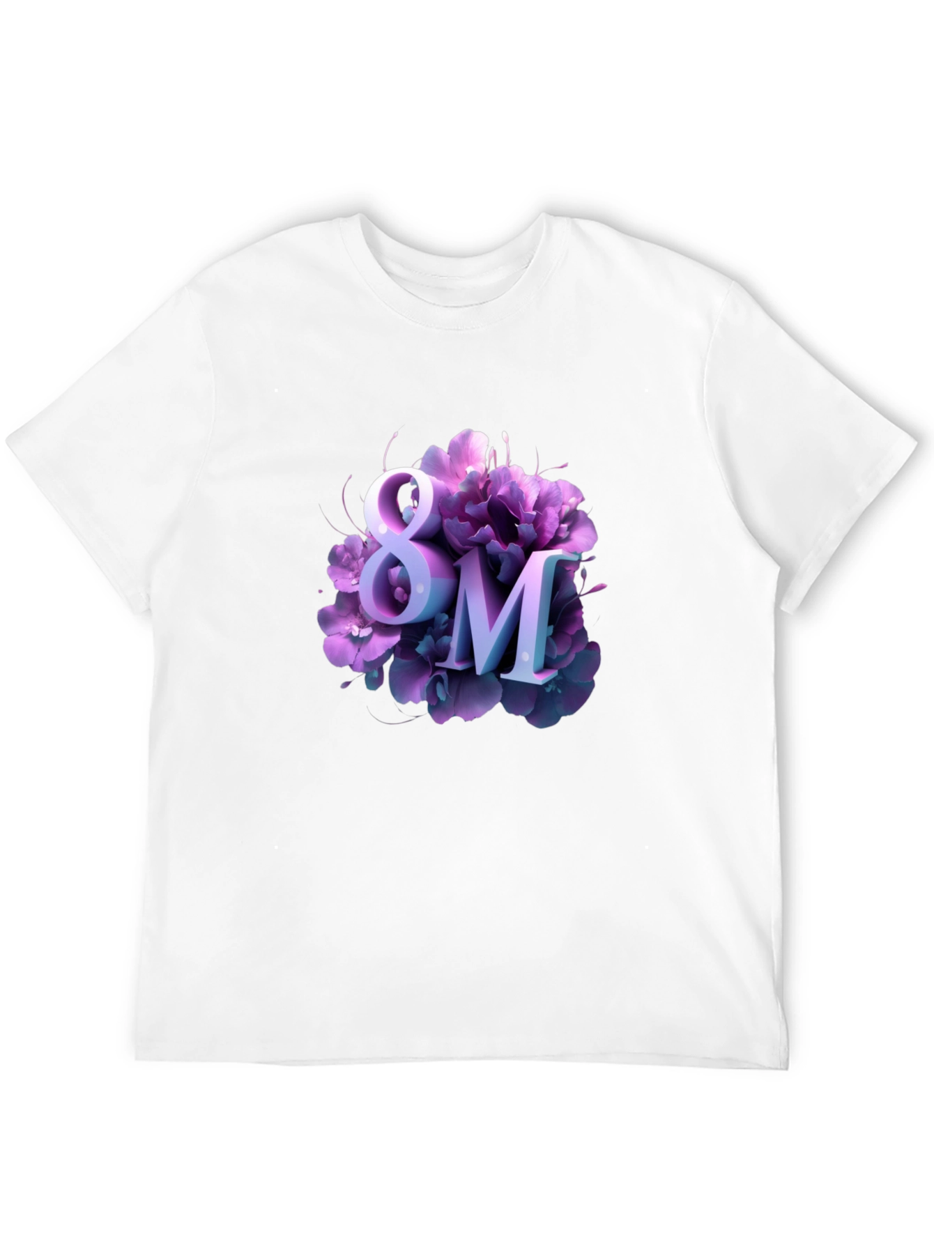 Womens Day 8M Floral T-Shirt