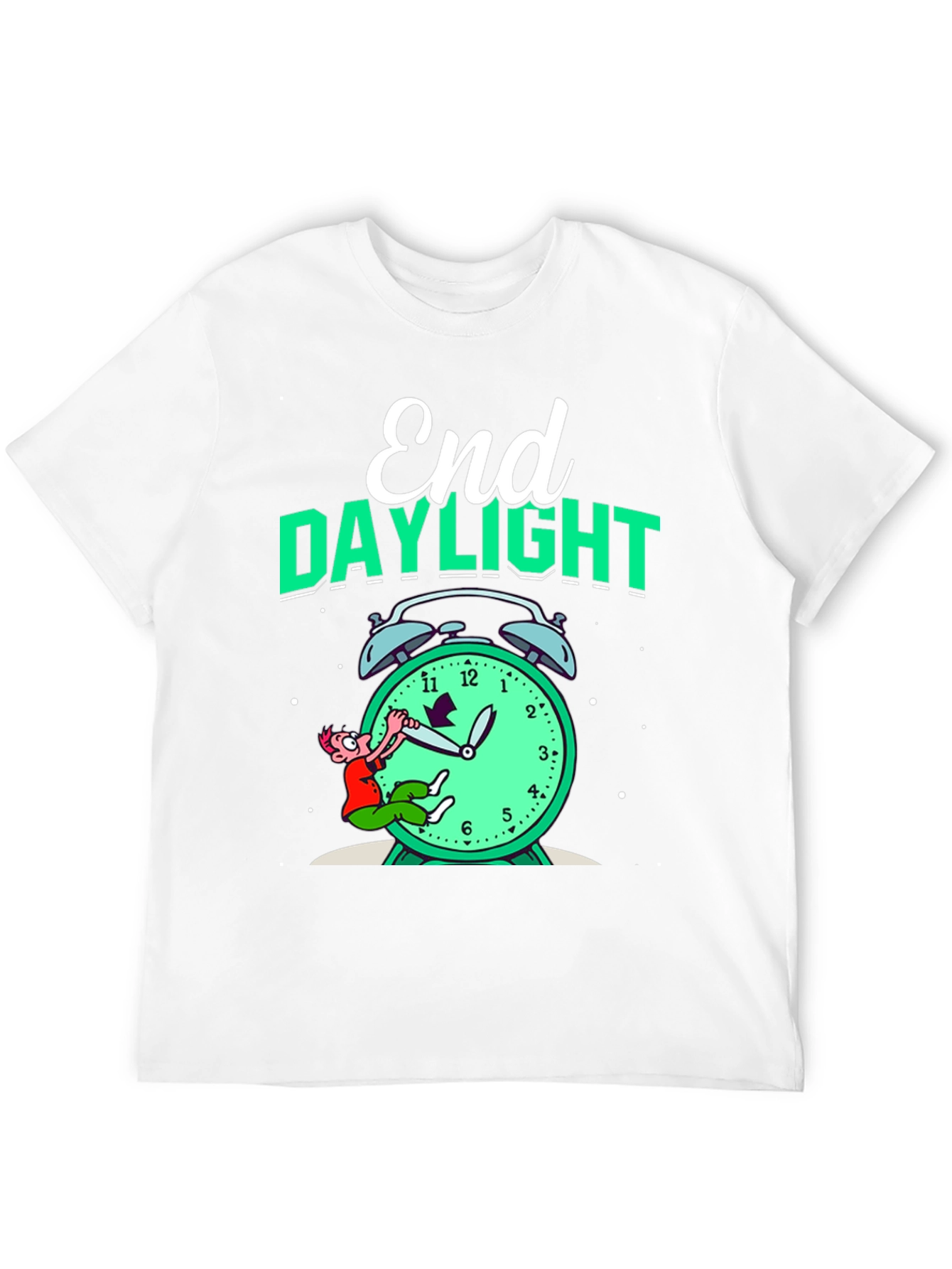 End Daylight Savings Time Graphic T-Shirt