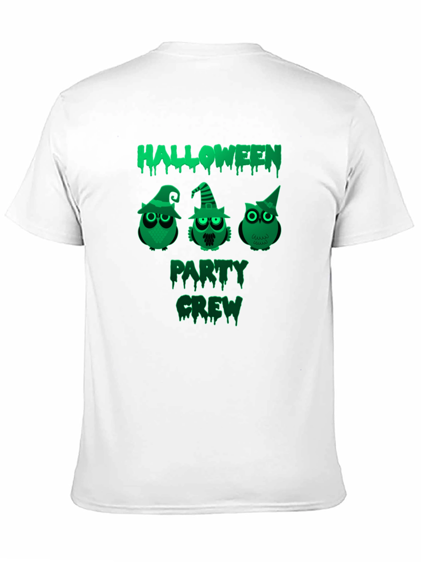 Halloween Party Crew Owl T-Shirt