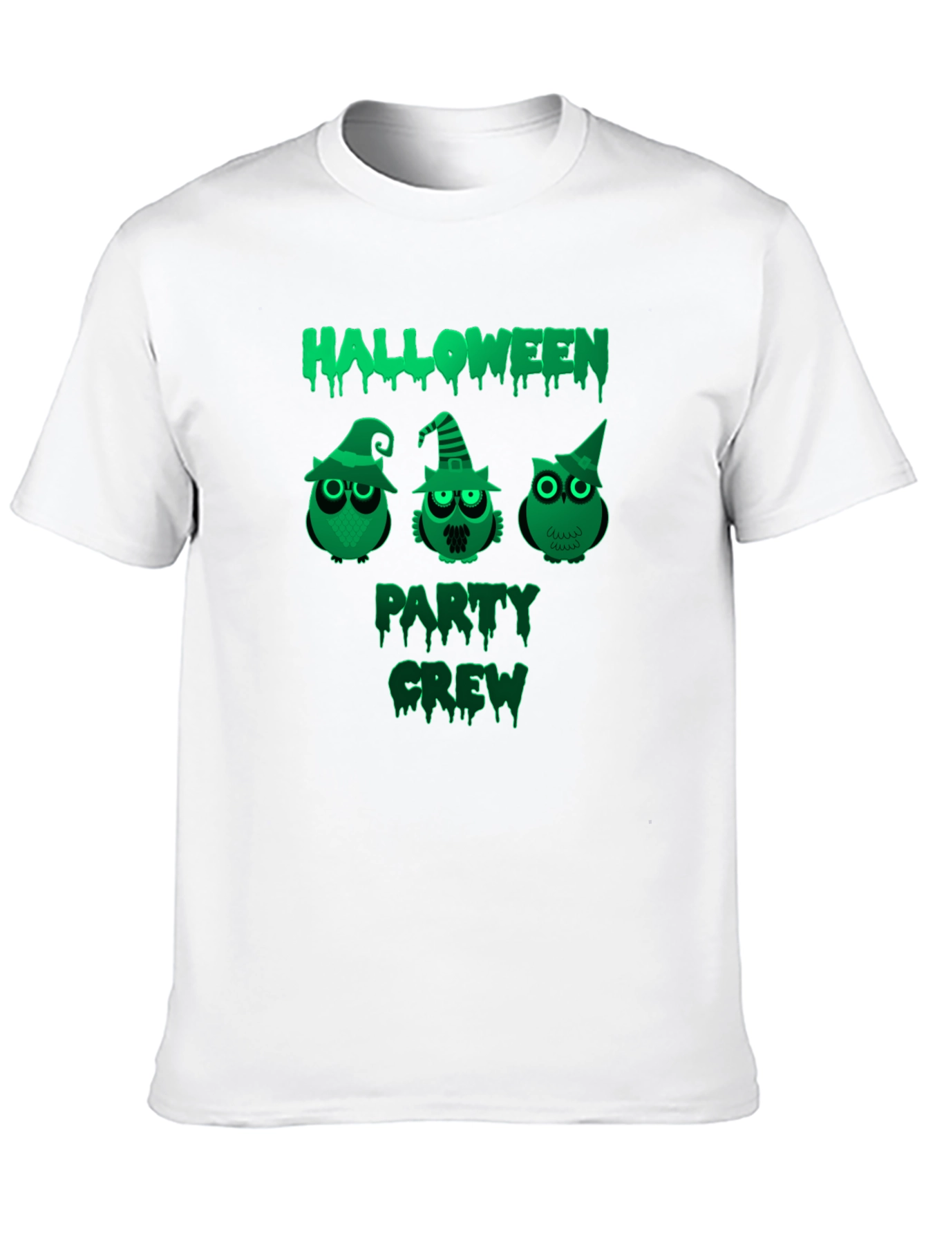 Halloween Party Crew Owl T-Shirt