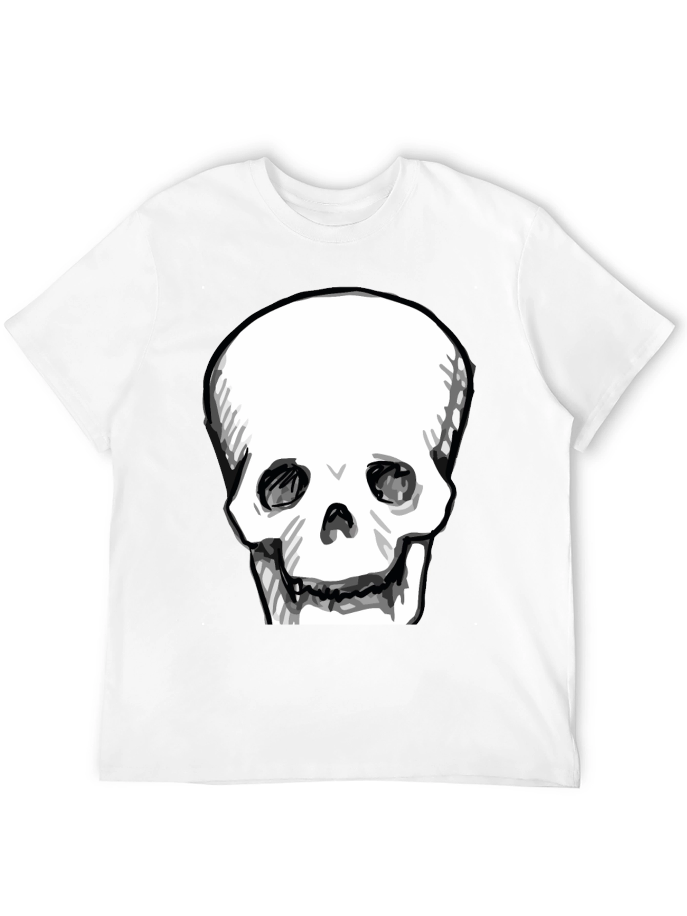 Skull Graphic Black T-Shirt