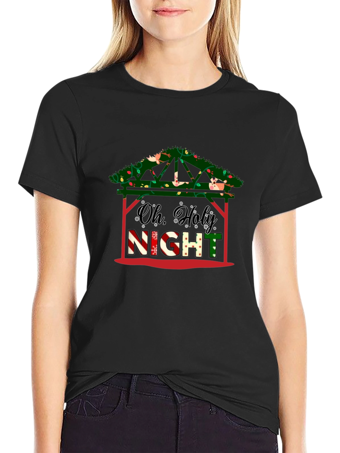 Oh Holy Night Christmas T-Shirt