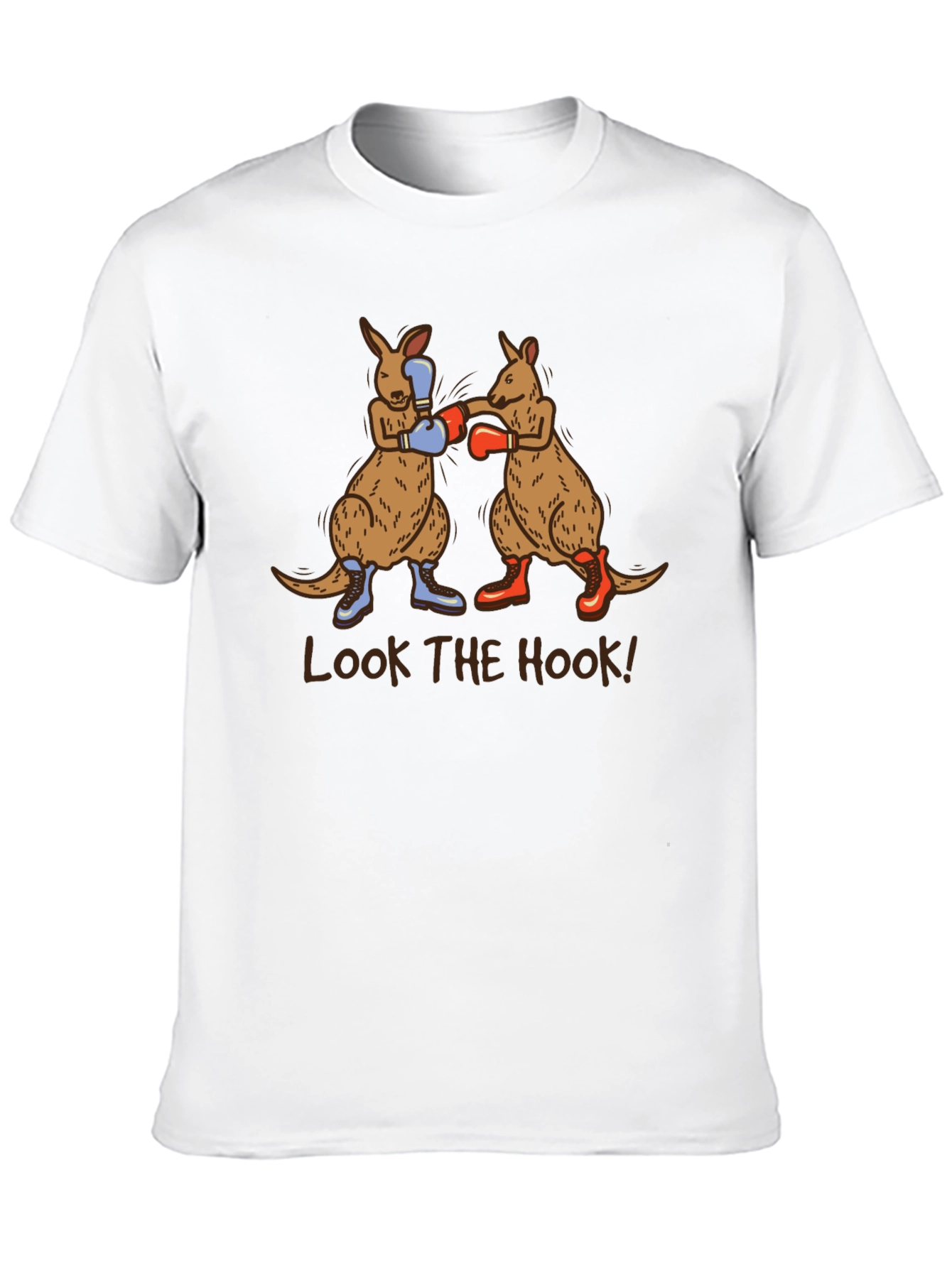 Boxing Kangaroos T-Shirt - Look the Hook!