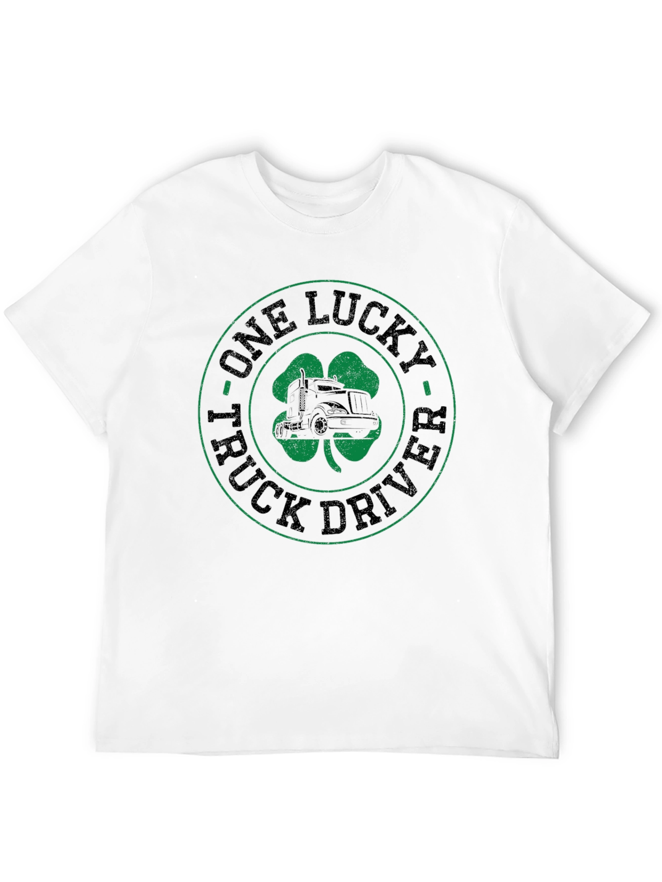 Lucky Truck Driver T-Shirt - St. Patricks Day