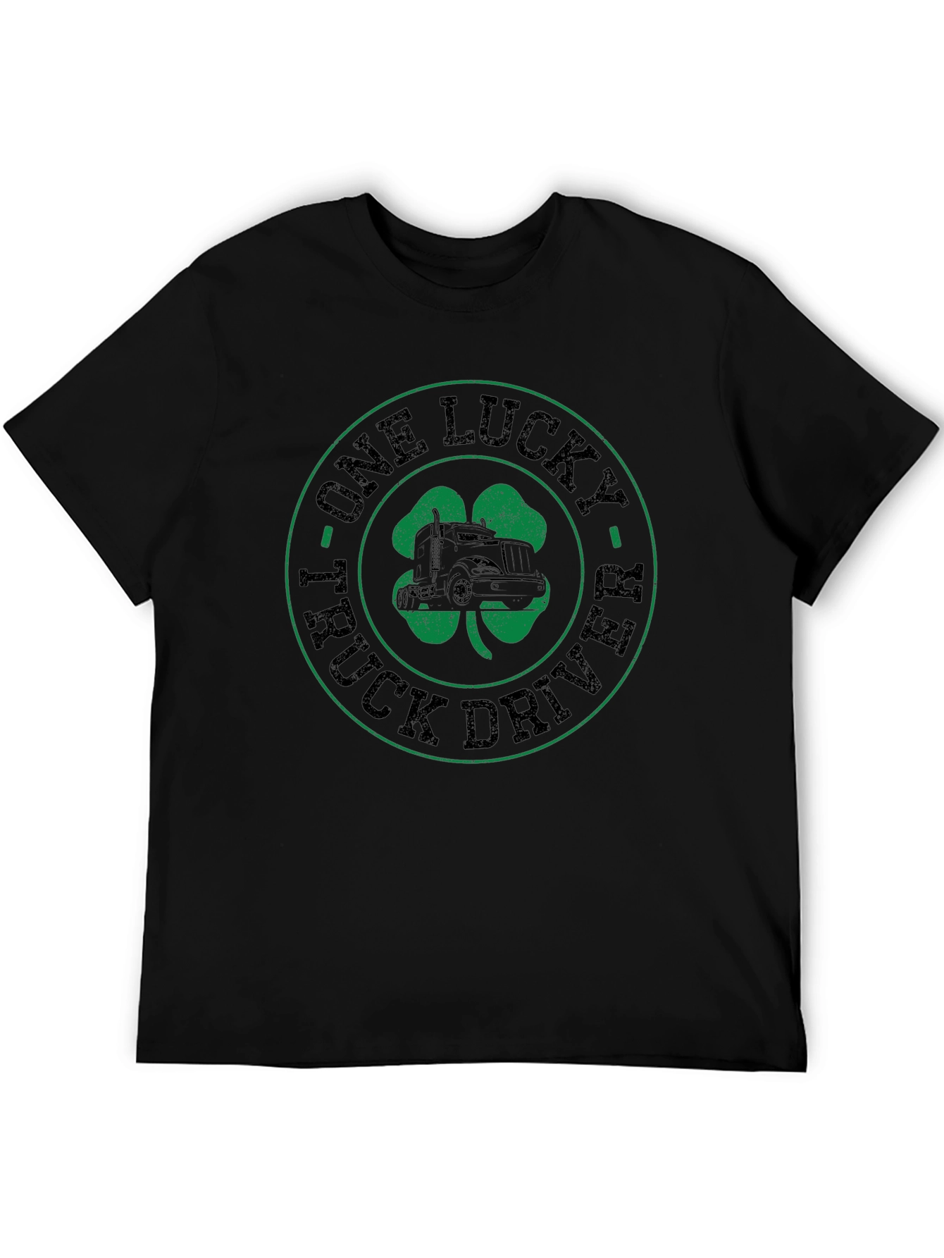 Lucky Truck Driver T-Shirt - St. Patricks Day