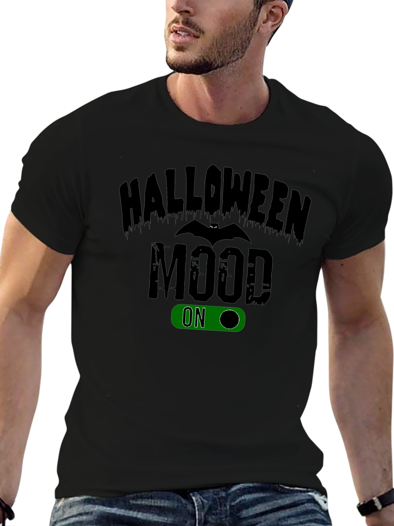 Halloween Mood On T-Shirt