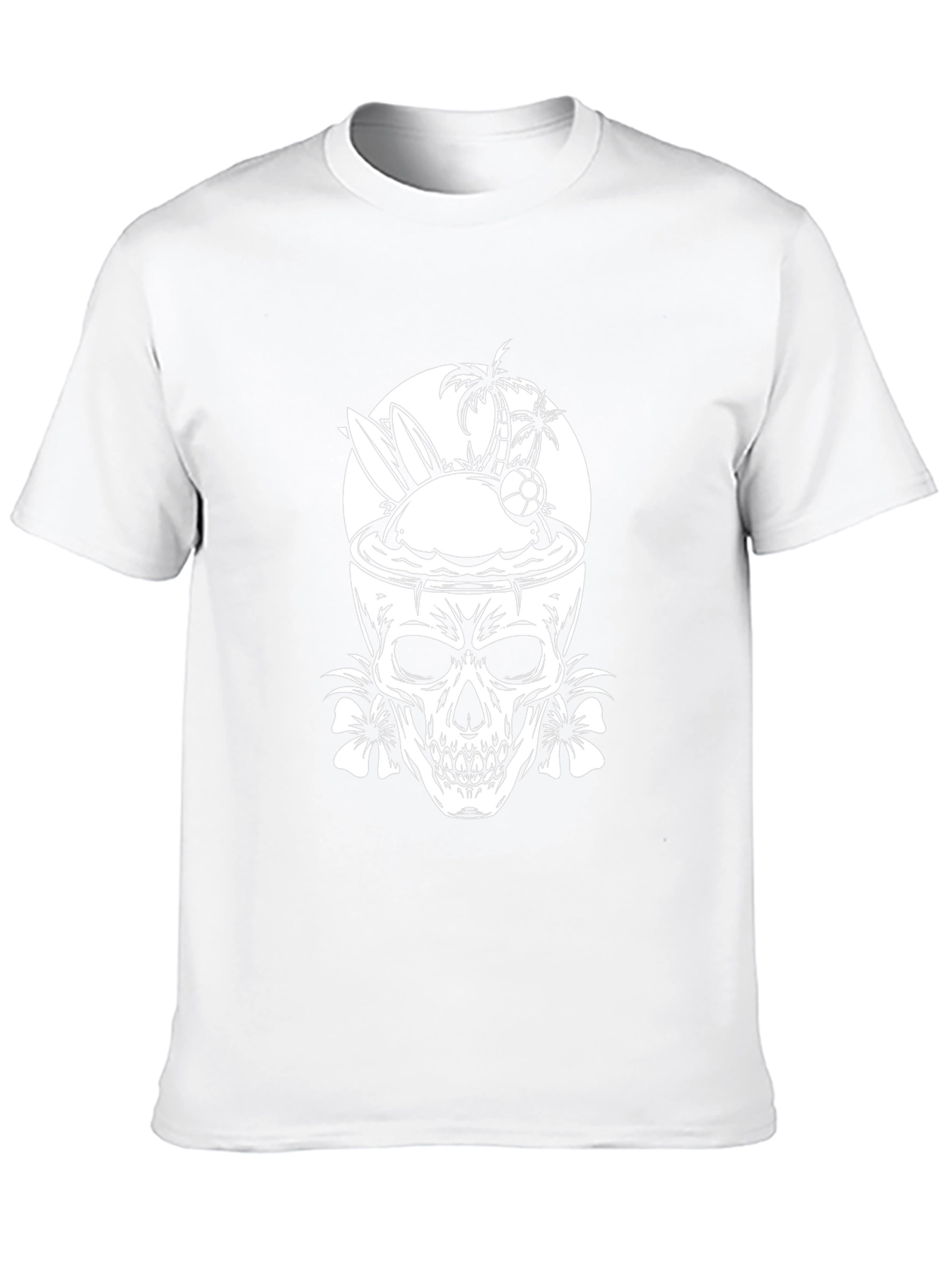 Skull Island Graphic T-Shirt - Beach Vibes