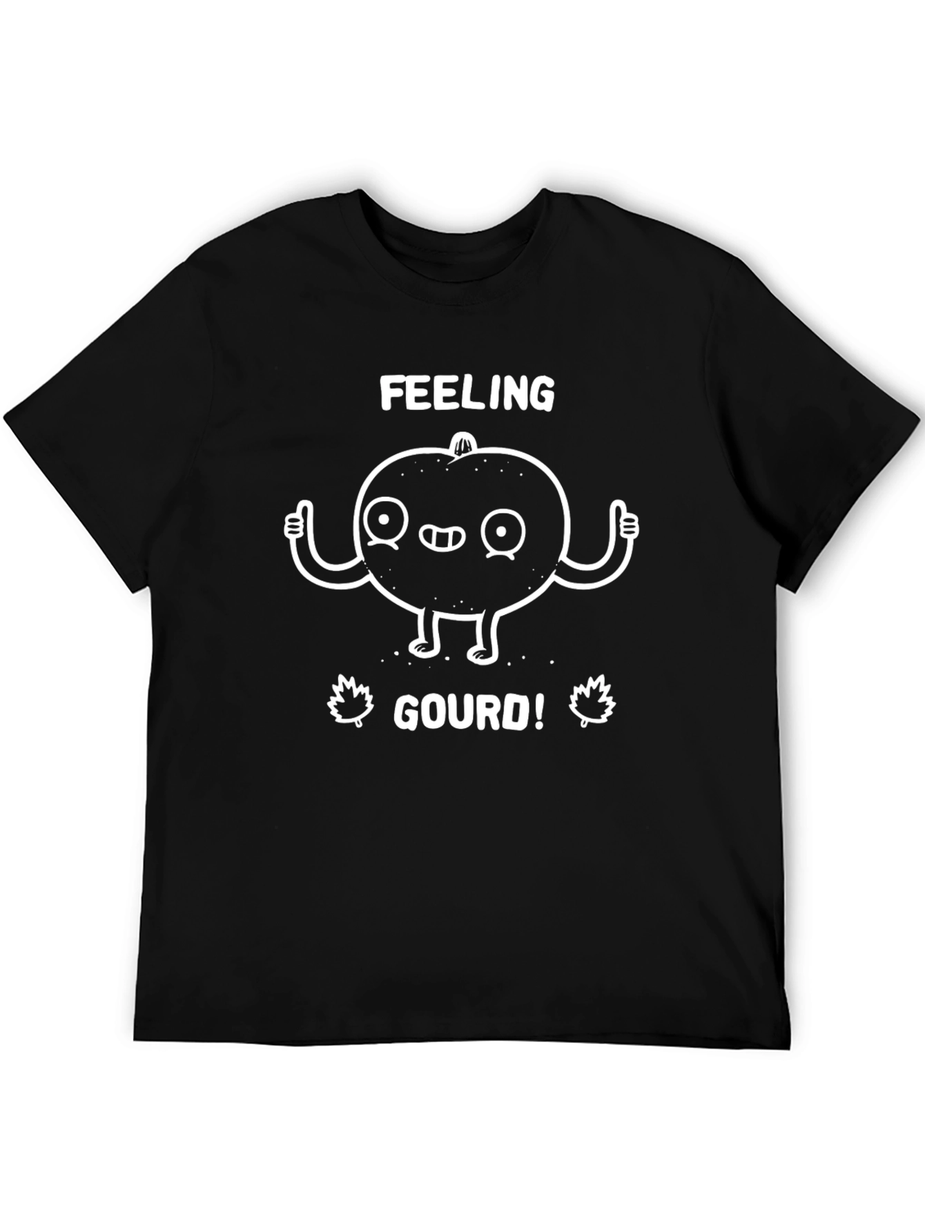 Feeling Gourd Funny Graphic T-Shirt