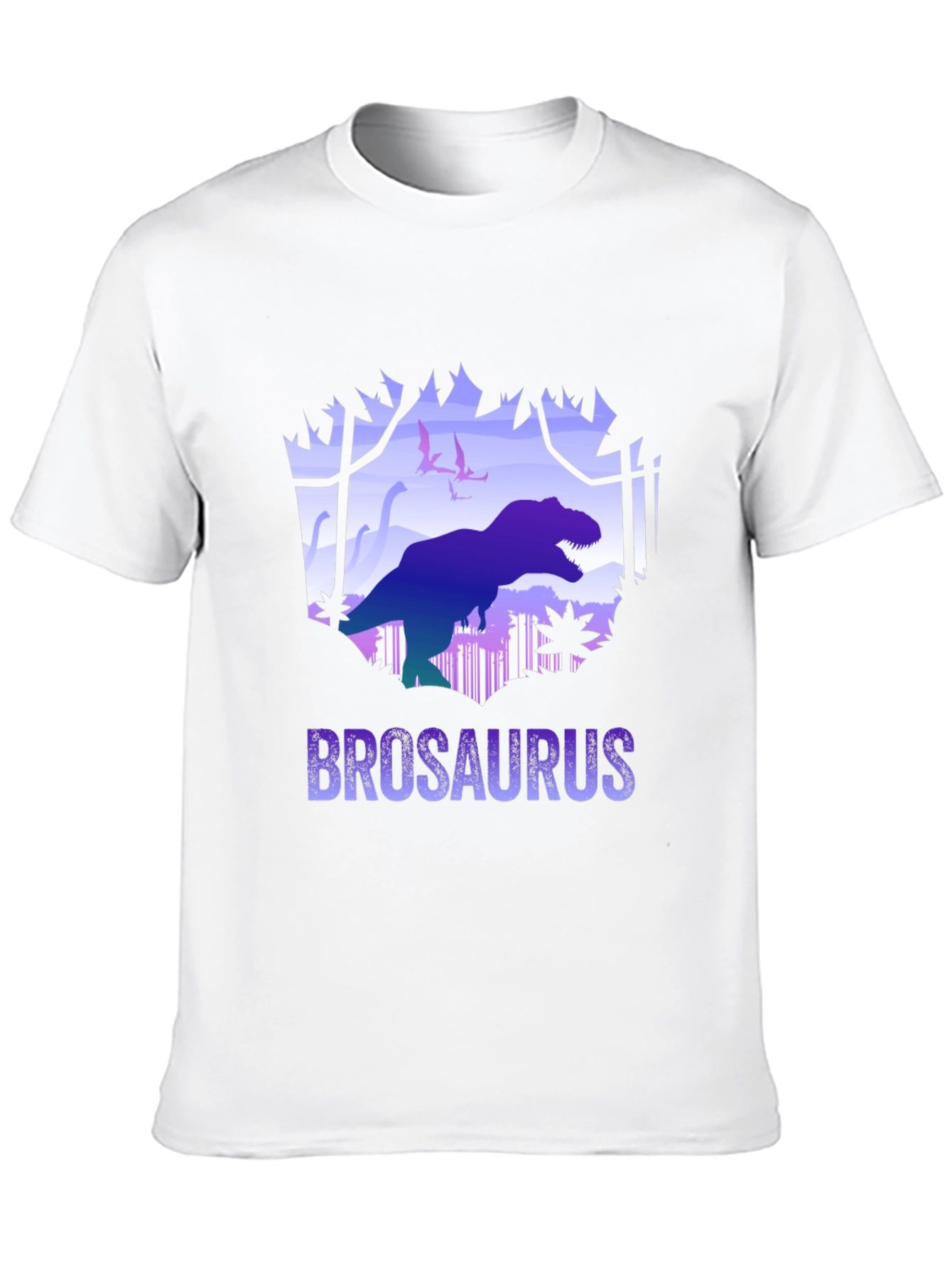 Brosaurus Graphic T-Shirt - Dinosaur Tee