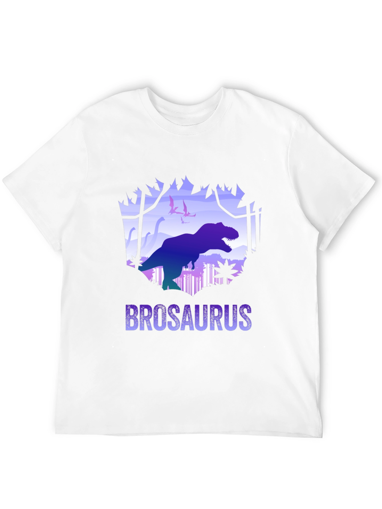 Brosaurus Graphic T-Shirt - Dinosaur Tee