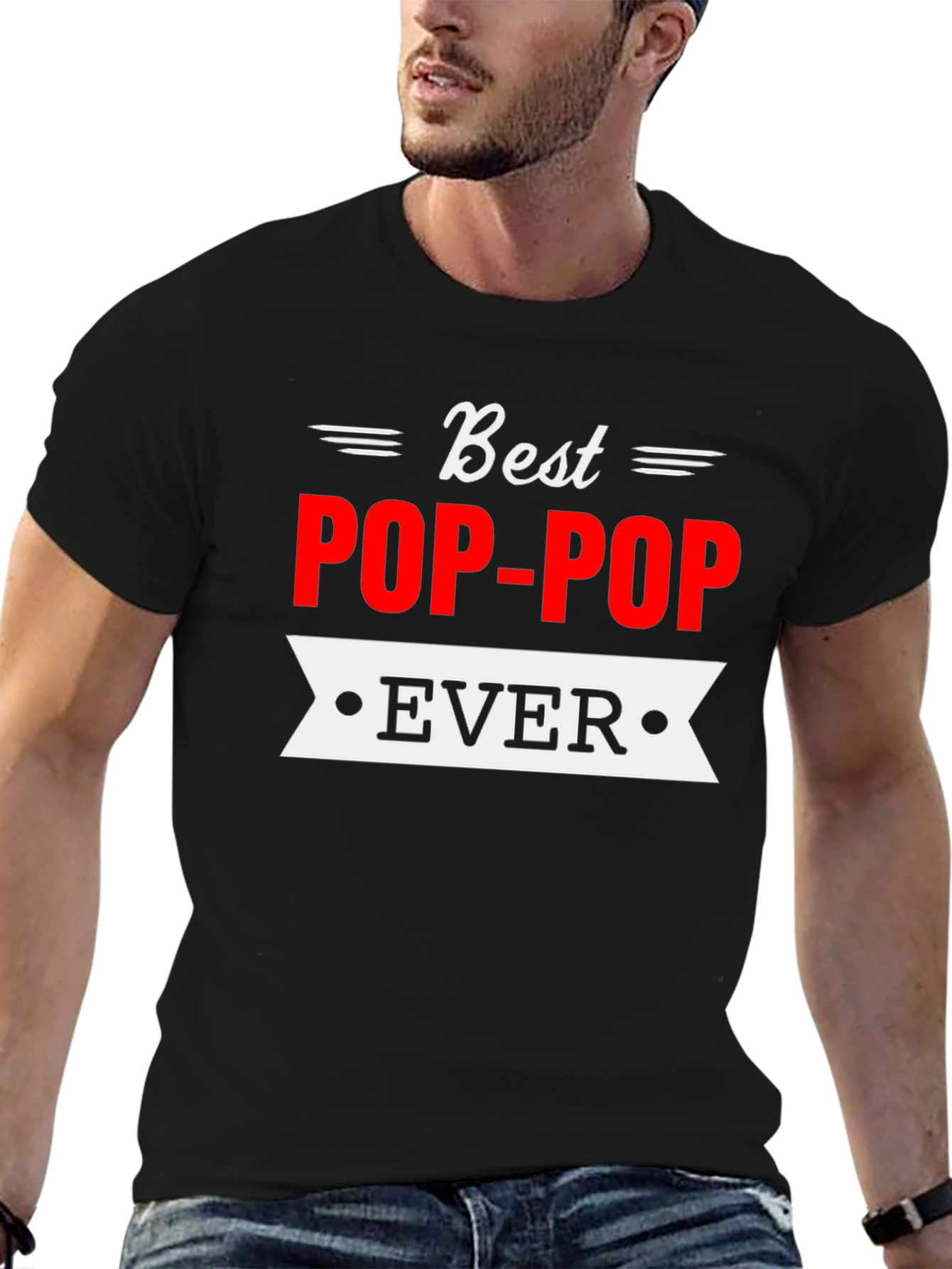 Best Pop-Pop Ever Graphic T-Shirt