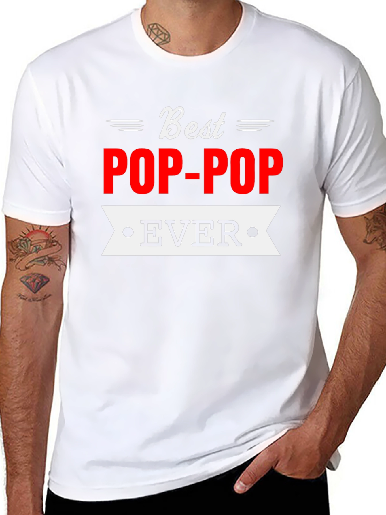 Best Pop-Pop Ever Graphic T-Shirt