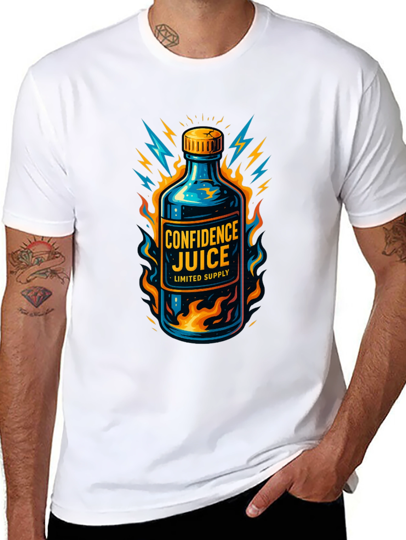 Confidence Juice Graphic T-Shirt - Limited Supply!
