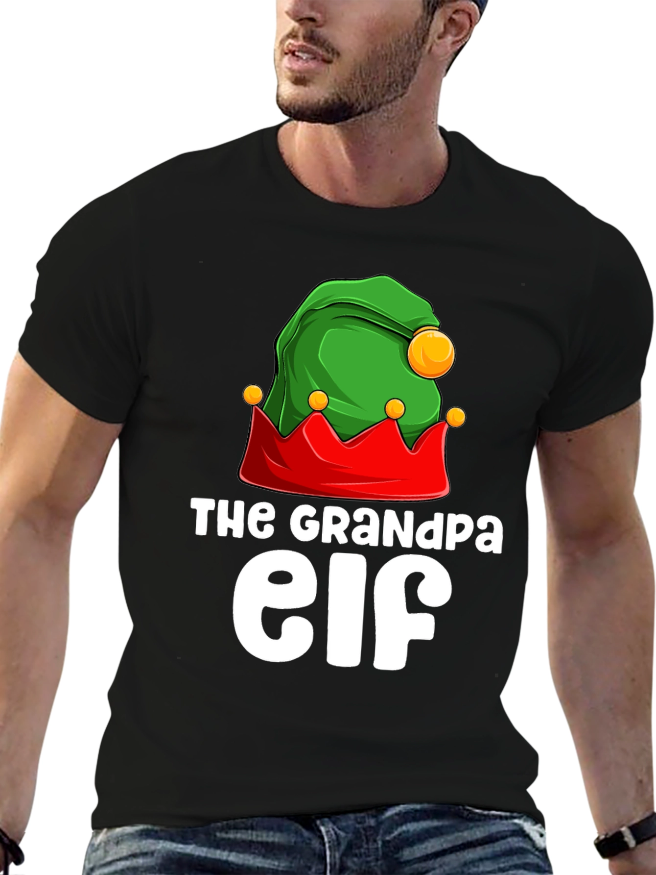 The Grandpa Elf T-Shirt - Holiday Gift