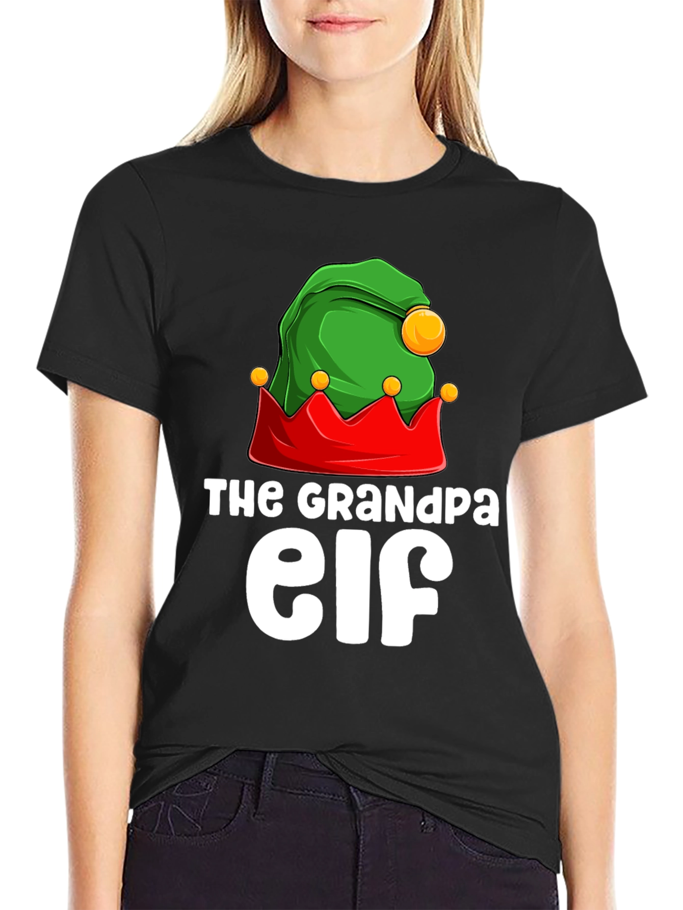 The Grandpa Elf T-Shirt - Holiday Gift
